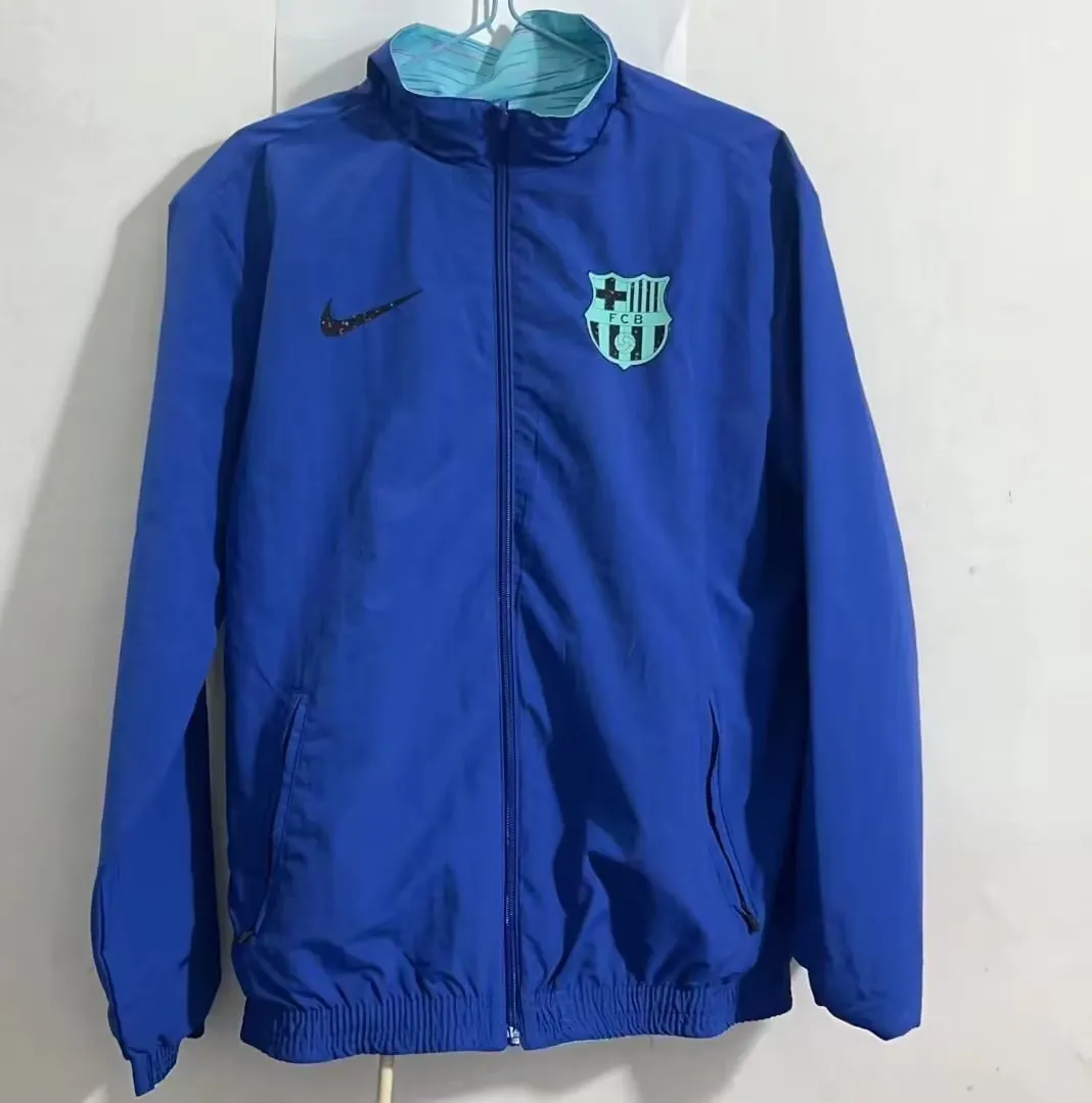 23-24 Barcelona Both Windbreaker Jackets Yupoo 2