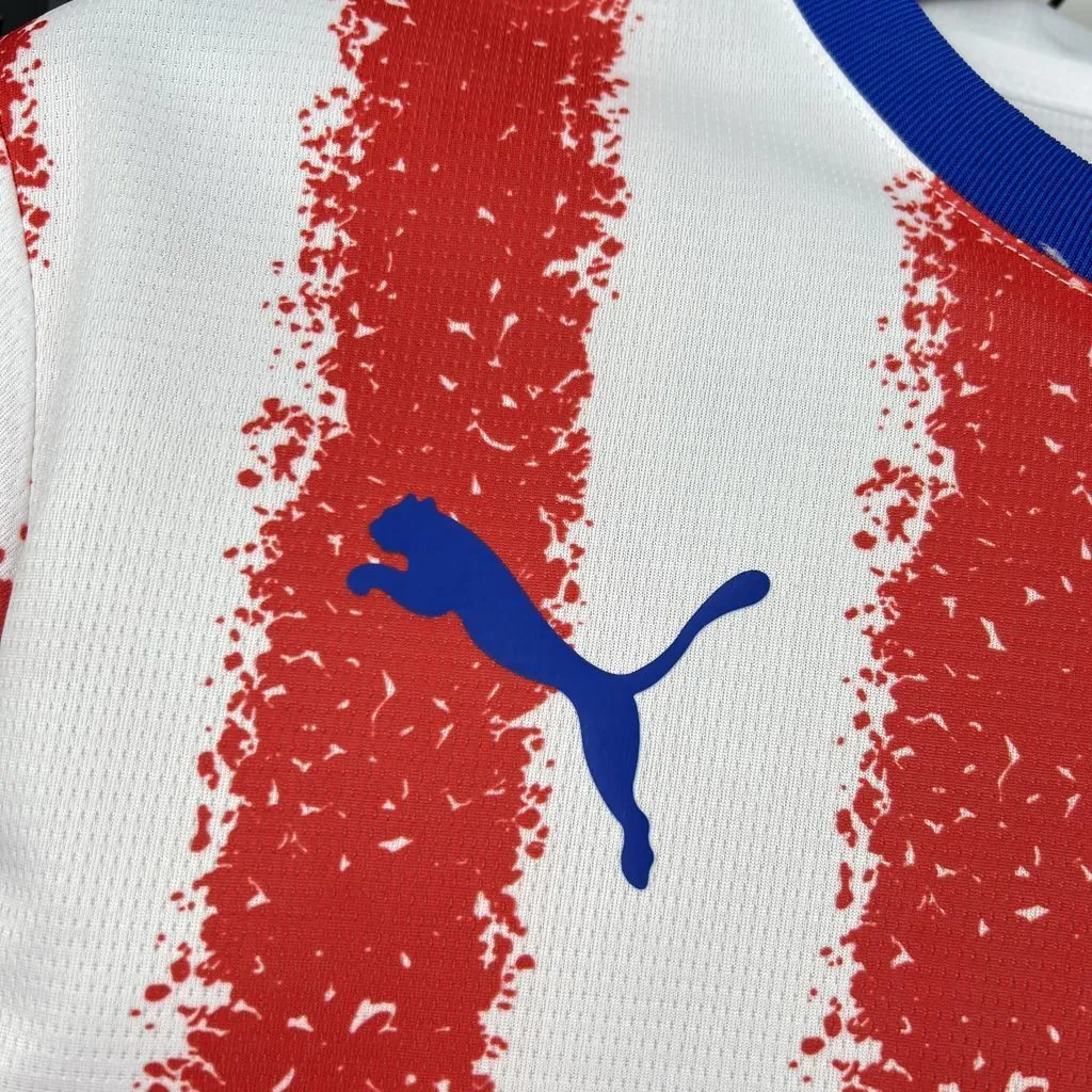 2026 Paraguay World Cup FIFA Home Mens Kit Football T-Shirt AAAAJersey Supply Yupoo7 4