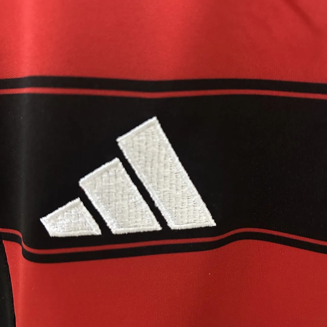 25-26 Flamengo Home Kid Kits Youth Apparels AAAAJersey Dropship Yupoo 5