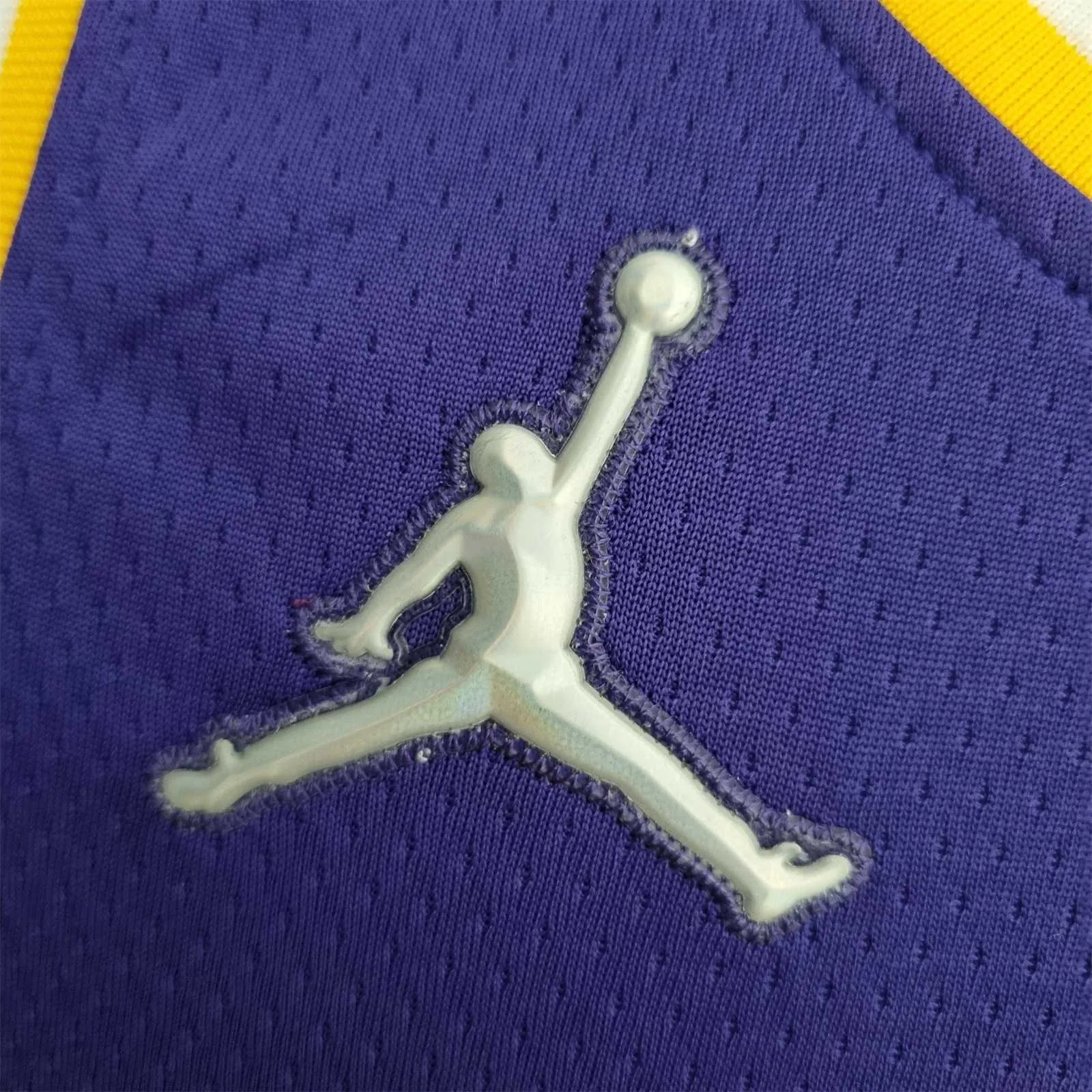 75th Anniversary Westbrook #0 Los Angeles Lakers Jordan Purple NBA Jersey 5