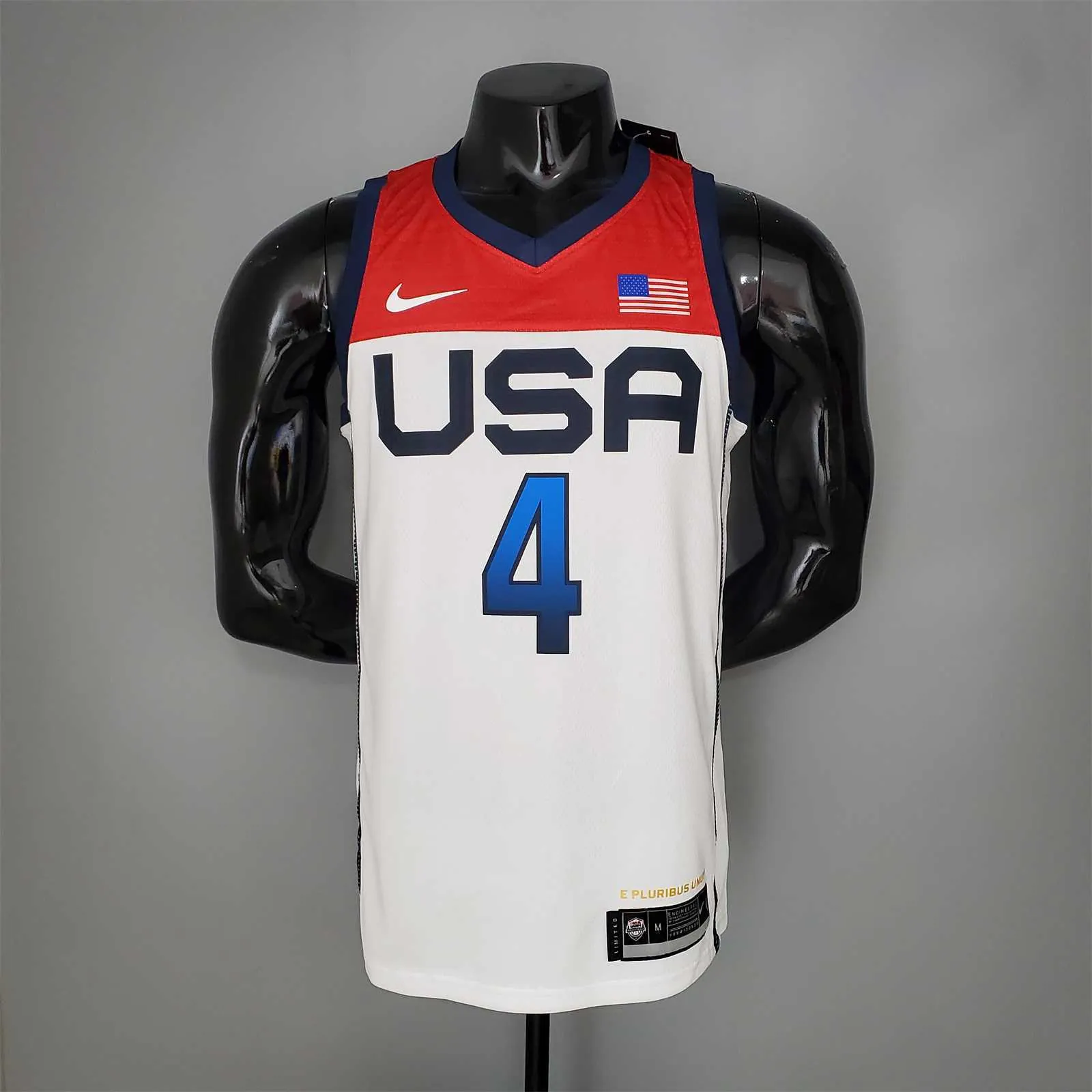 2021 Olympic Games BEAL#4 USA Team USA White Red 8