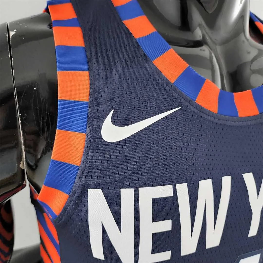 New York Knicks ROSE #4 Striped NBA Jersey 3