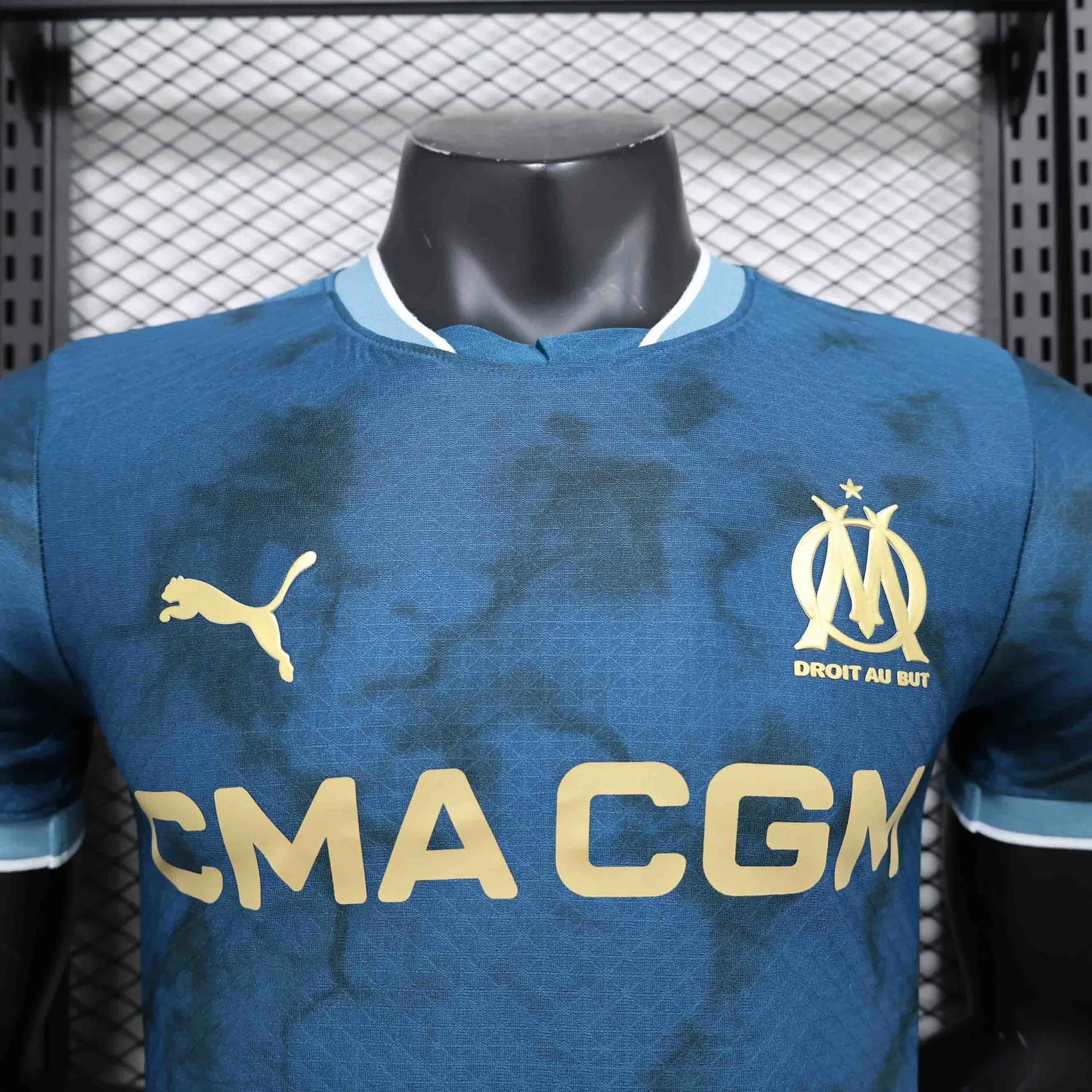 24-25 Marseille Away Kit Player Version Shirt Football AAAAJersey Supplier 1