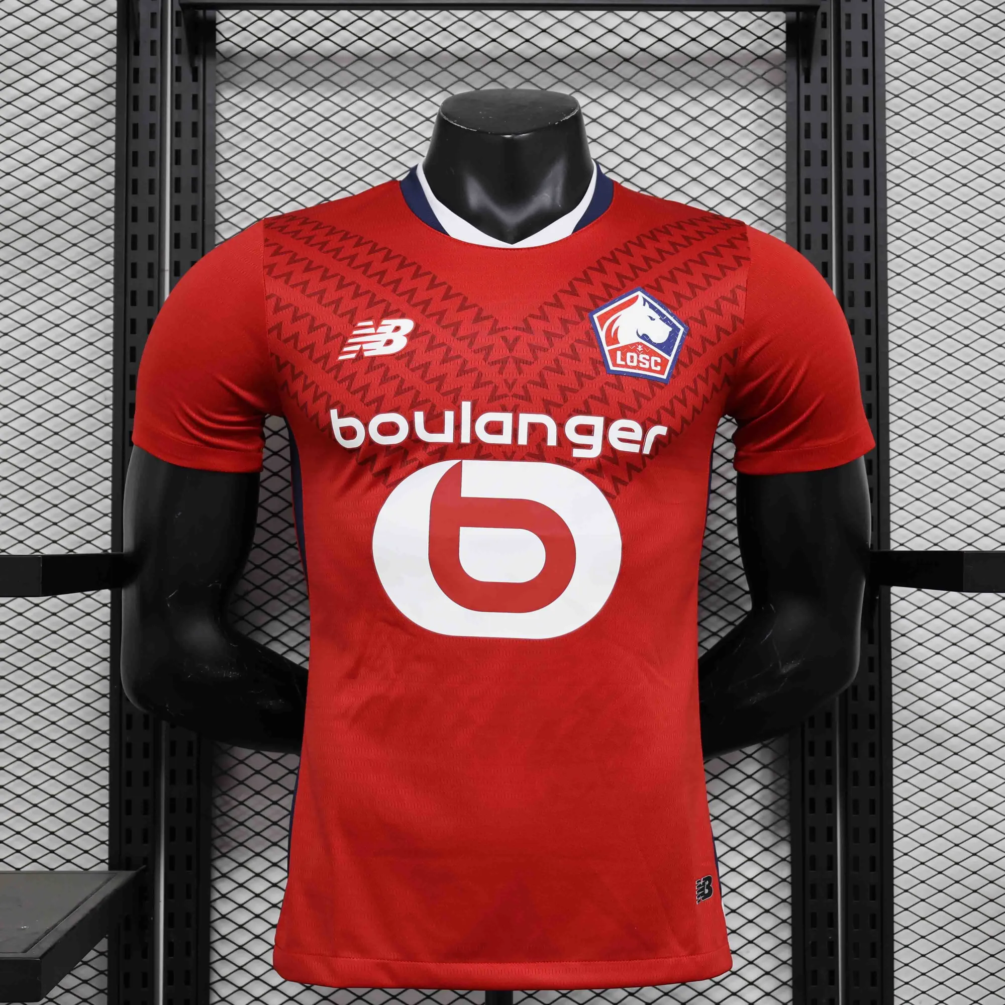 24-25 Lille Home Kit Player Version Shirt Sport AAAAJersey Yupoo 7