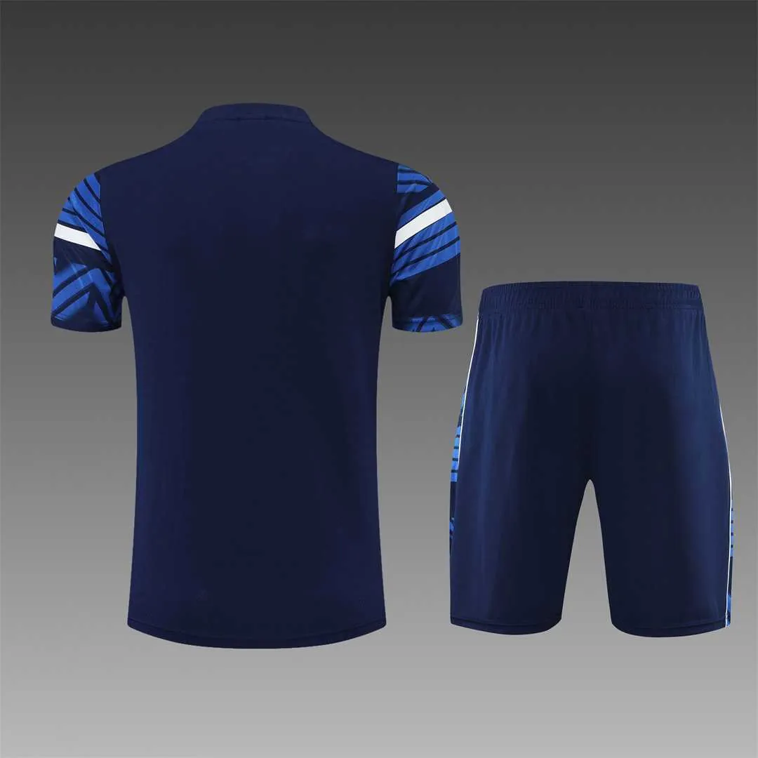 22-23 Marseille training suit short sleeve kit blue 1
