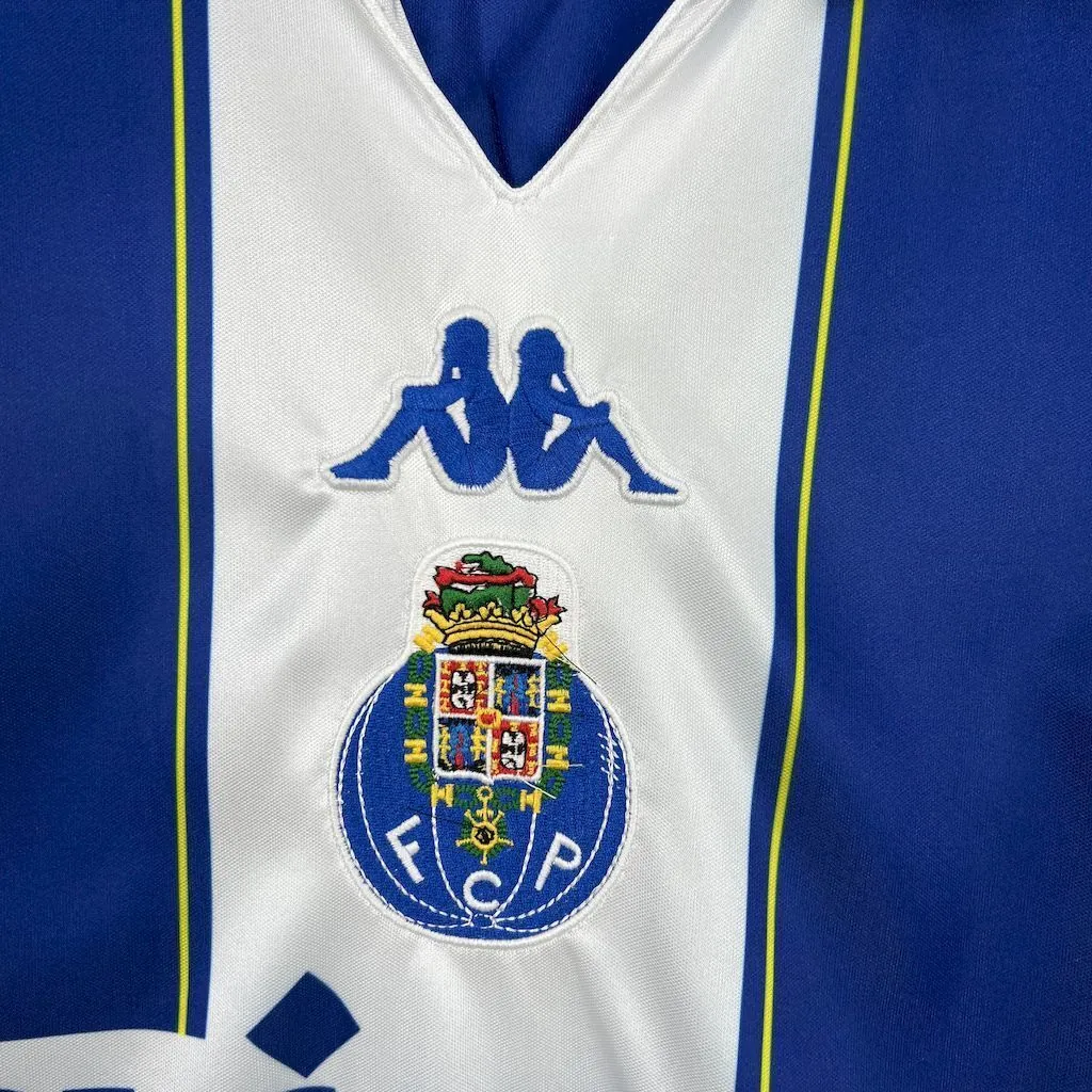 99-00 Porto Home Retro Kit Vintage Shirt AAAAJersey Supplier Yupoo 1