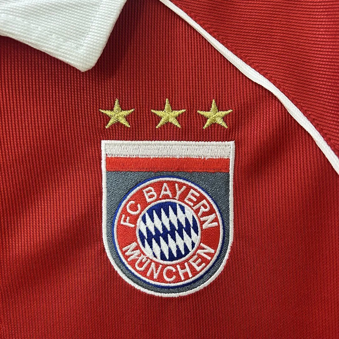 05-06 Bayern Munich Home Retro Kit Vintage Shirt AAAAJersey Dropship Yupoo 4