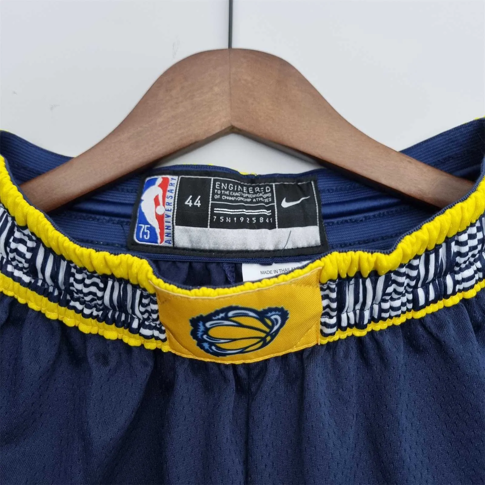 2022 Memphis Grizzlies Urban Edition Royal Blue Shorts NBA 2