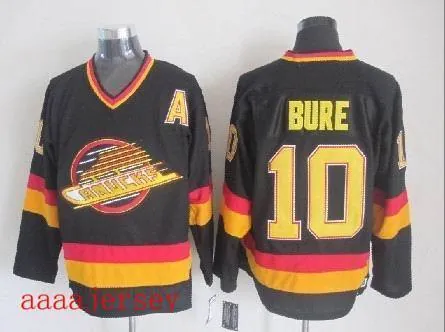 Vancouver Canucks retro ice hockey jersey M-3XL 温哥华加人队复古冰球服 2