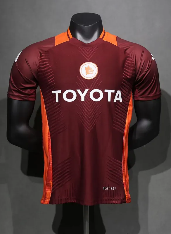 25-26 Roma Home Player Version Soccer AAAAJersey 5
