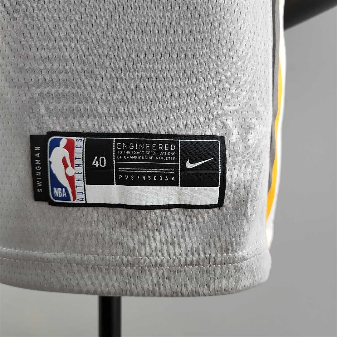 2018 Irving #2 Cleveland Cavaliers Grey NBA Jersey 6