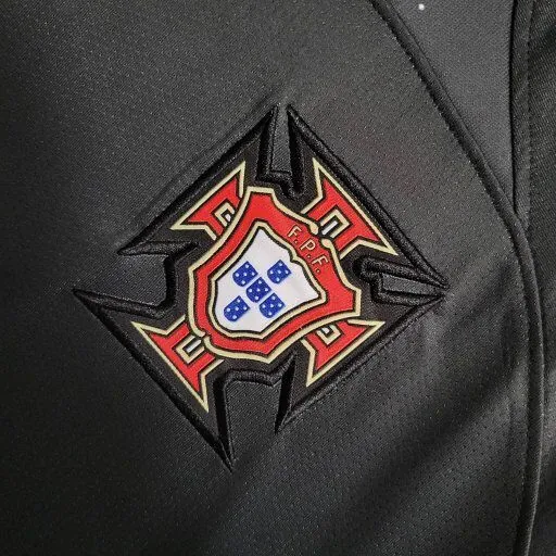 2023 Portugal Black S-XXL Cheap Soccer Jerseys 4