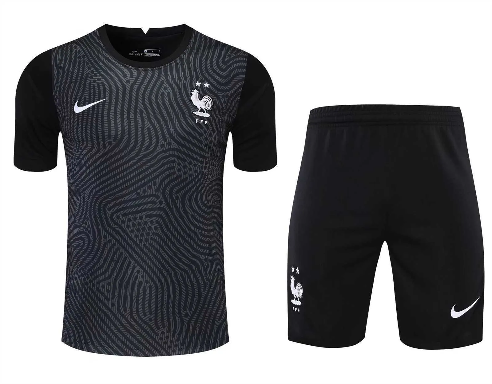 2021 France black goalkeeper 3