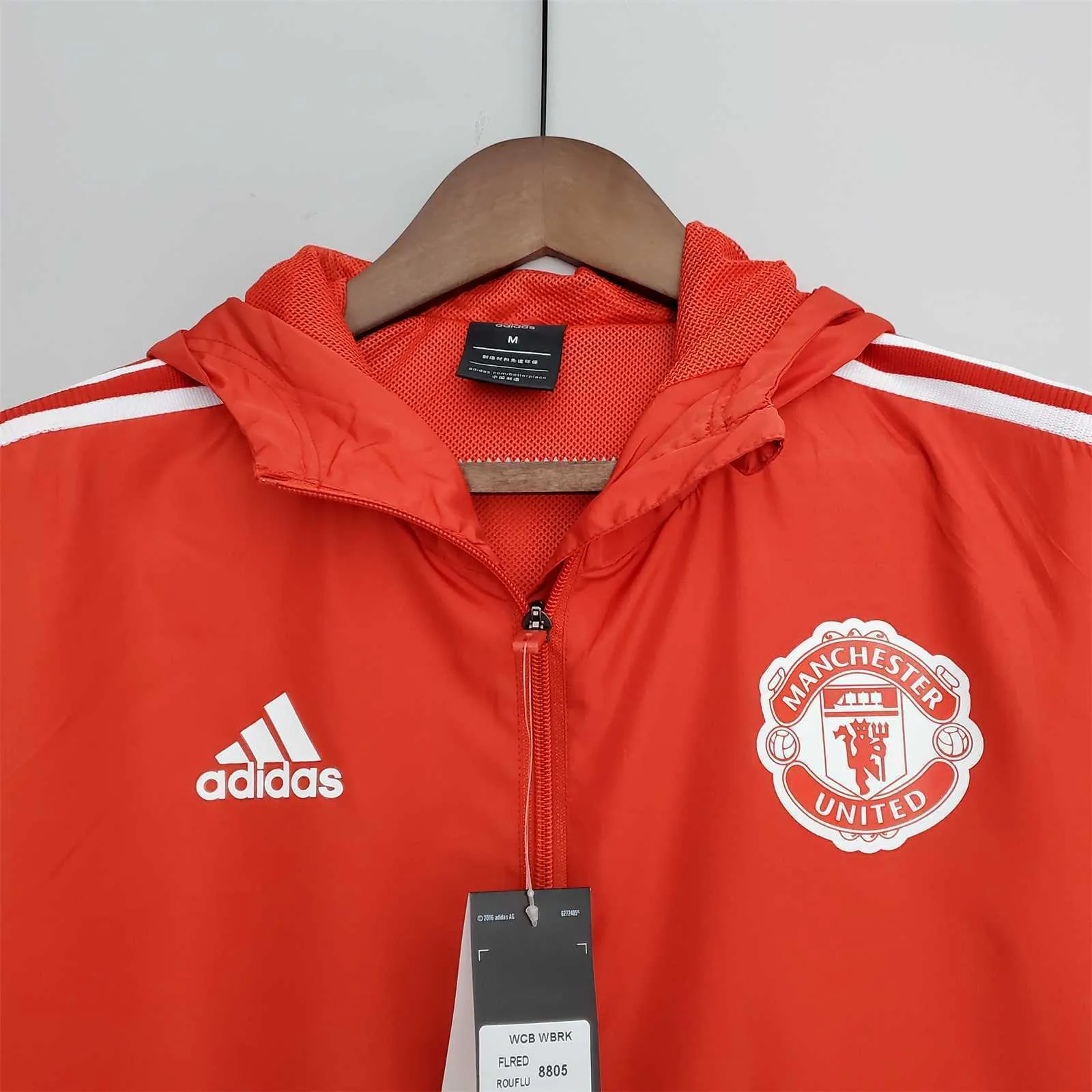 22-23 Manchester United red windbreaker 5