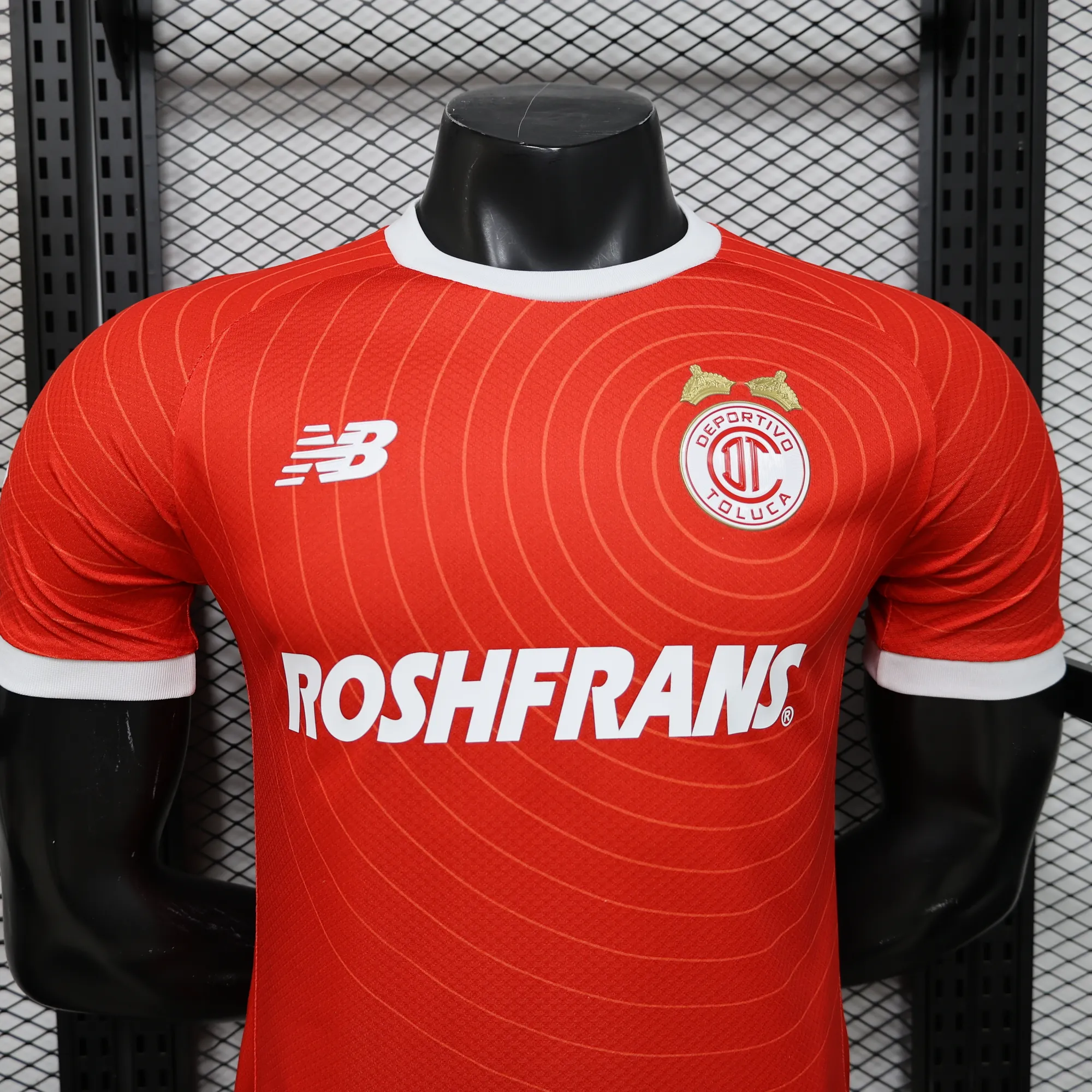 26-27 Toluca Home Mens Kit Red Shirt Football Shirt Uniform AAAAJersey Supply Yupoo 7