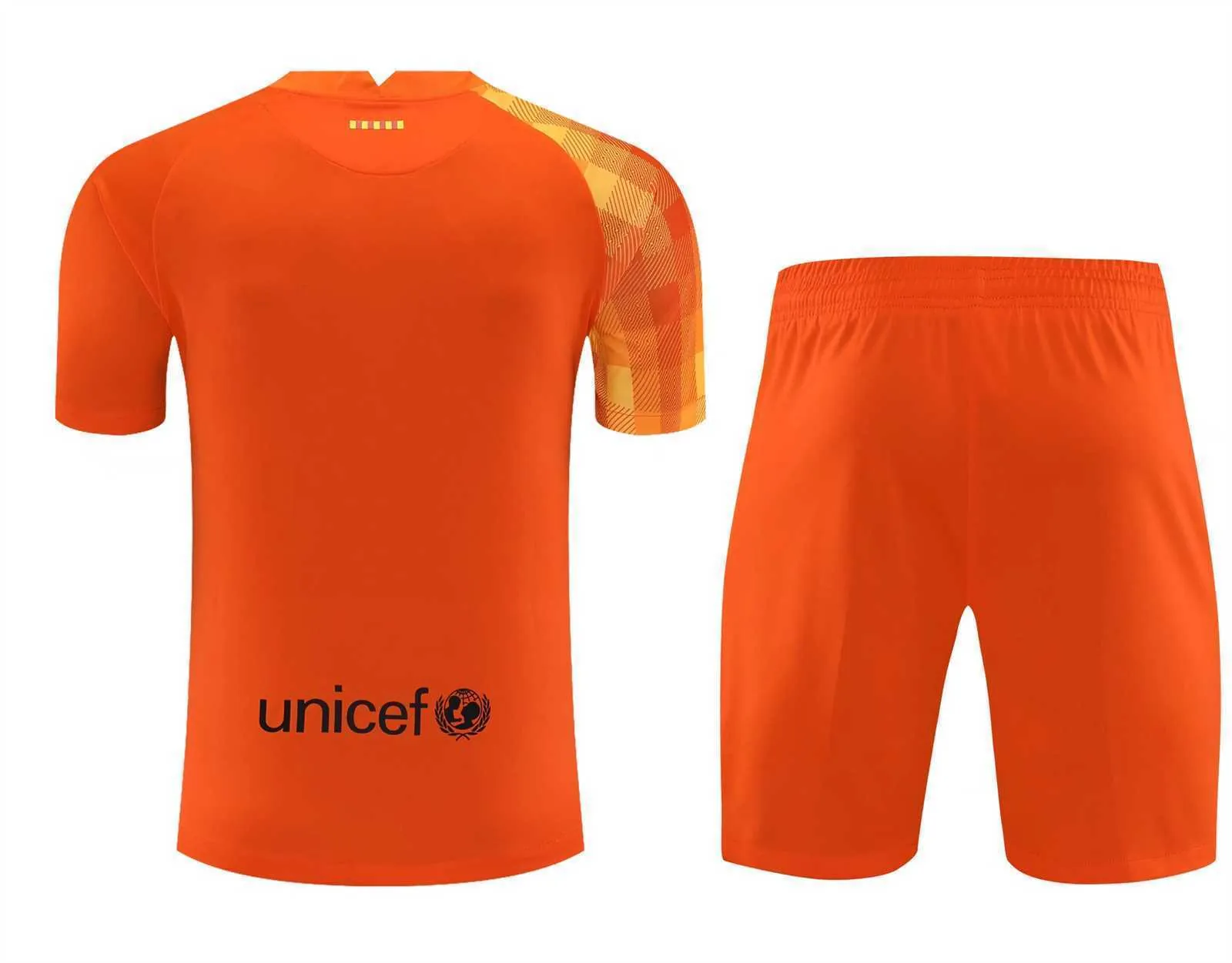 21-22 Barcelona orange goalkeeper 5