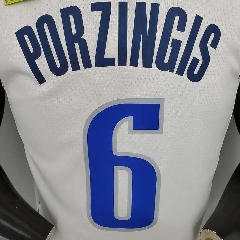 PORZINGIS#6 Lone Ranger home White 3
