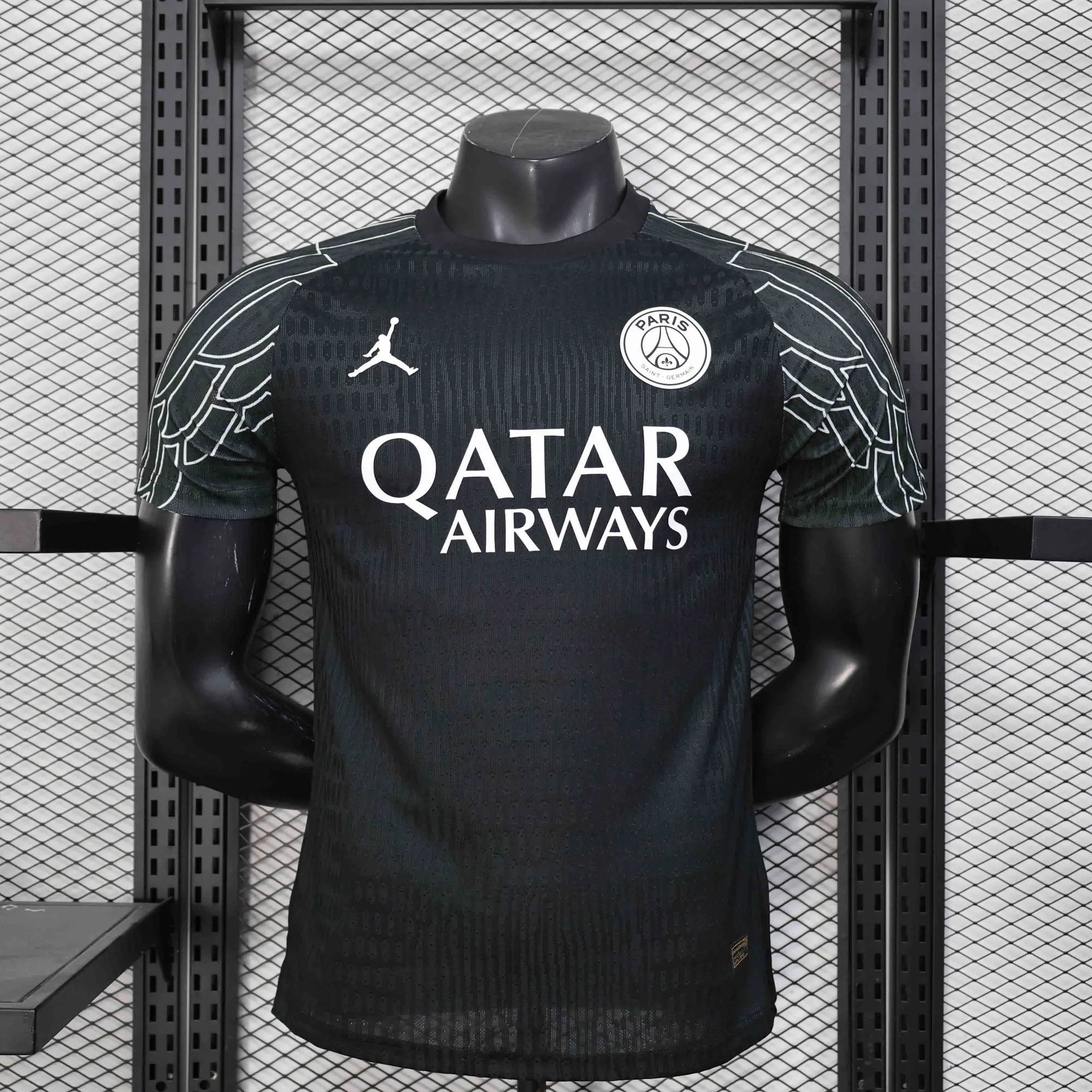 24-25 PSG Fourth Black Kit Player Version Shirt AAAAJersey Wholesale Yupoo 5