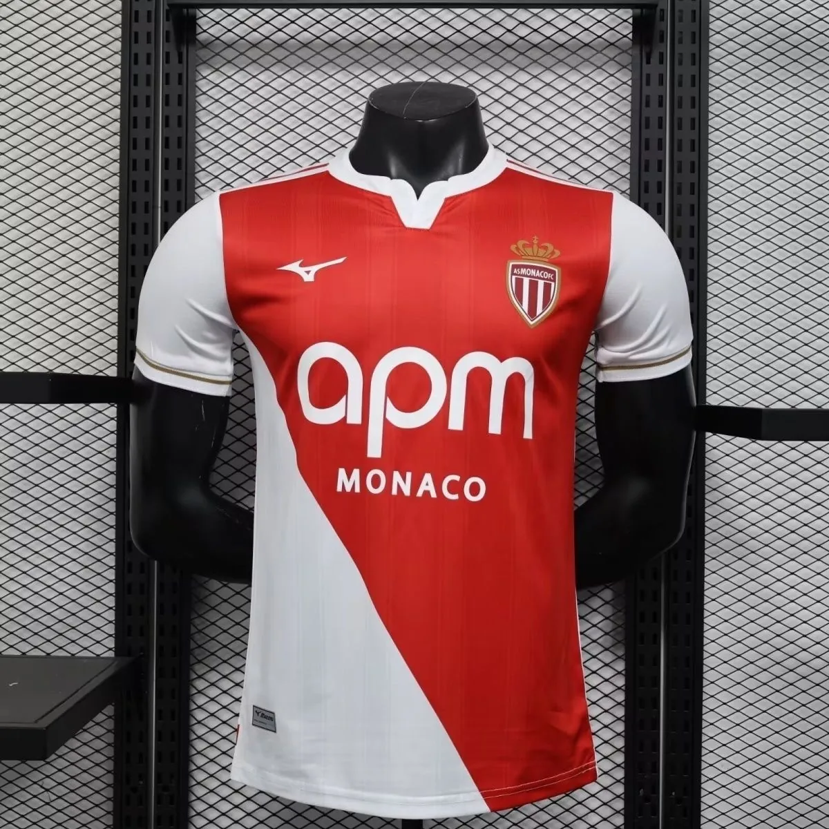 25-26 Monaco Home Kit Player Version Shirt Football AAAAJersey Supplier Yupoo 8