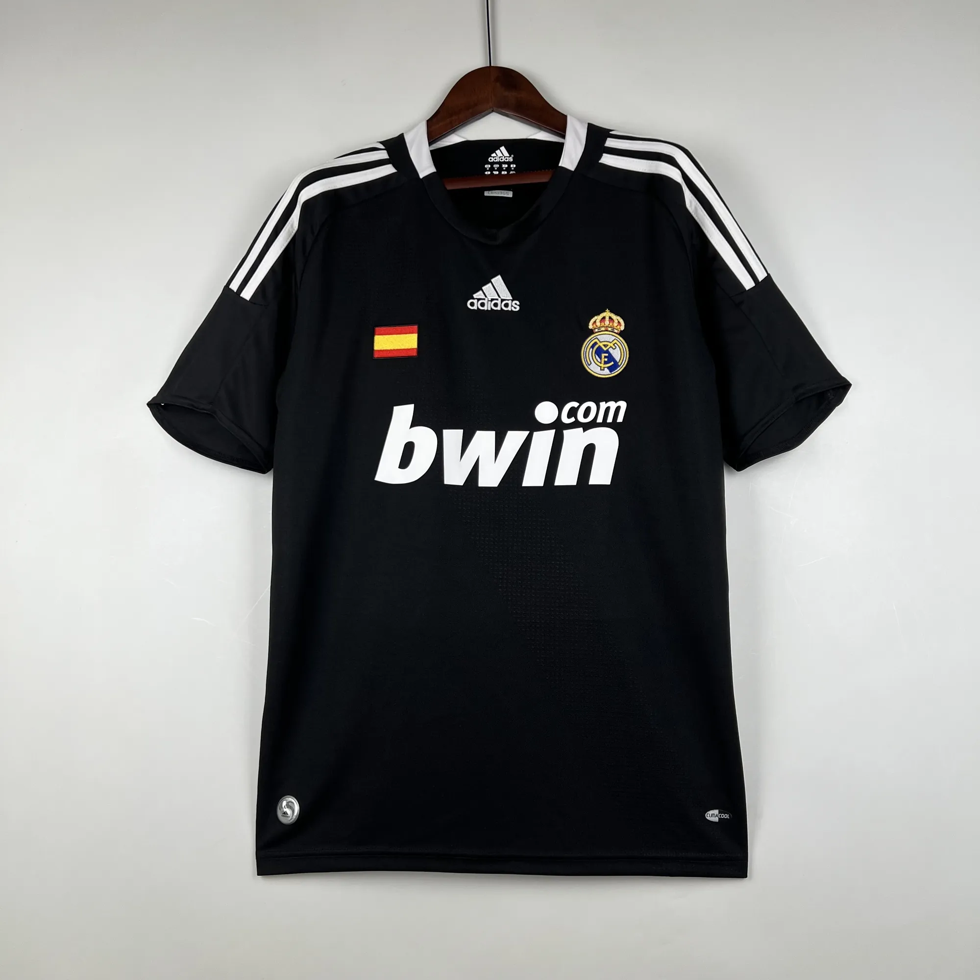 08-09 Real Madrid Retro Third Kit Vintage Black Shirt Football Jerseys Yupoo 12