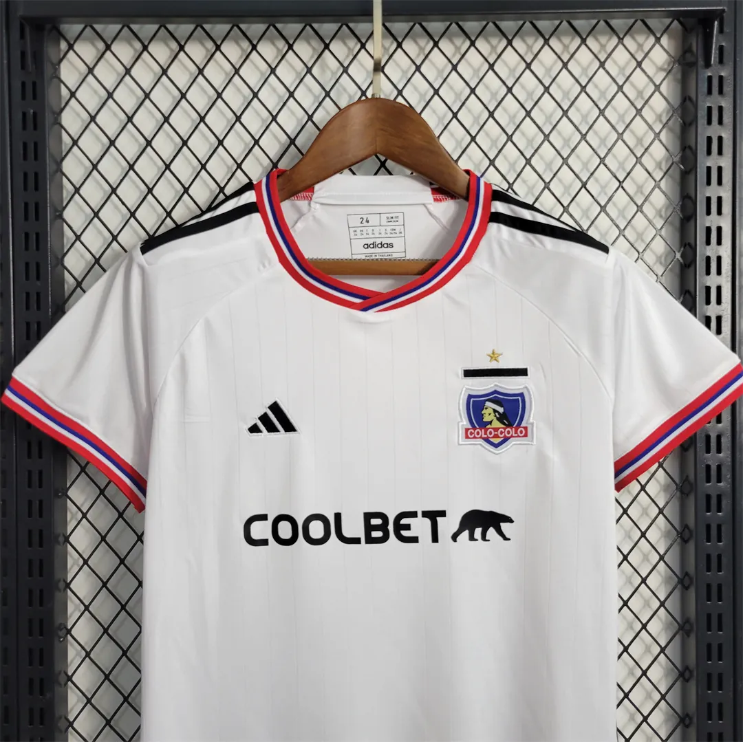 23-24 Colo-Colo home kids kit 7