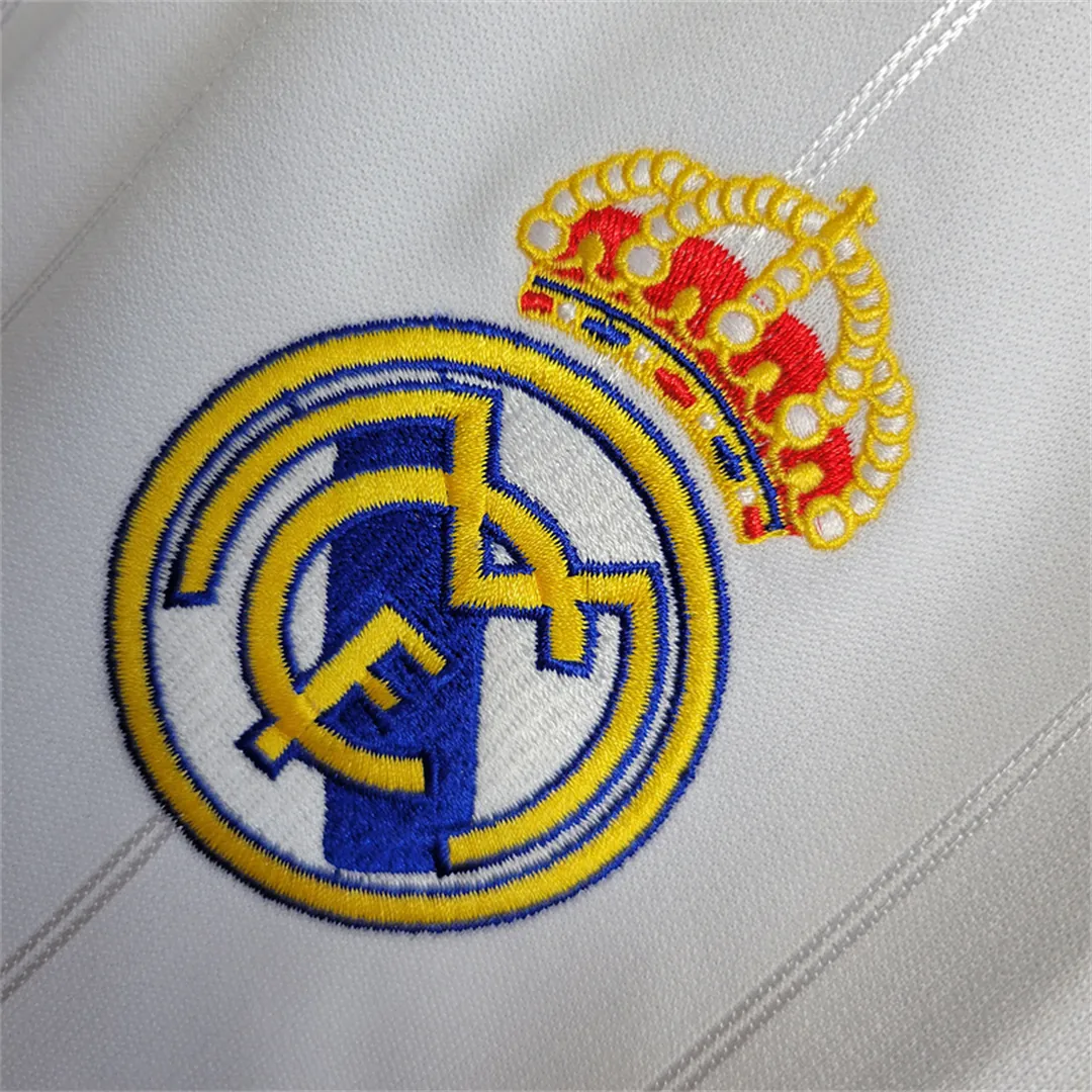 12-13 Real Madrid home long sleeve 3