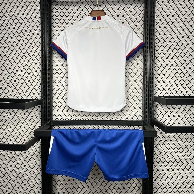 24-25 Bahia Away Kid Kits Youth Apparels Football AAAAJersey Yupoo 3