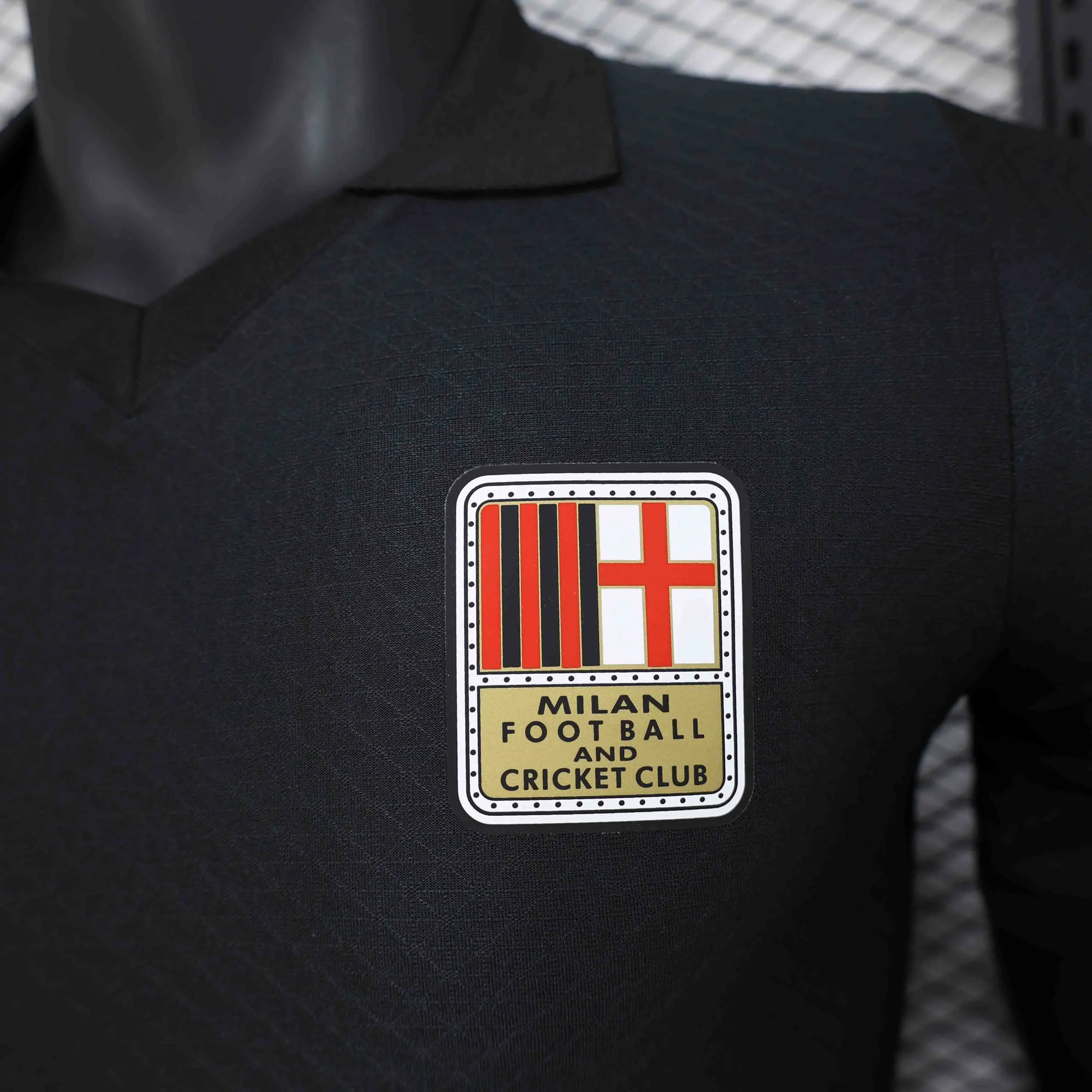 24-25 AC Milan 150th Anniversary Edition Black Player Version Shirt AAAAJersey Supplier Yupoo 2