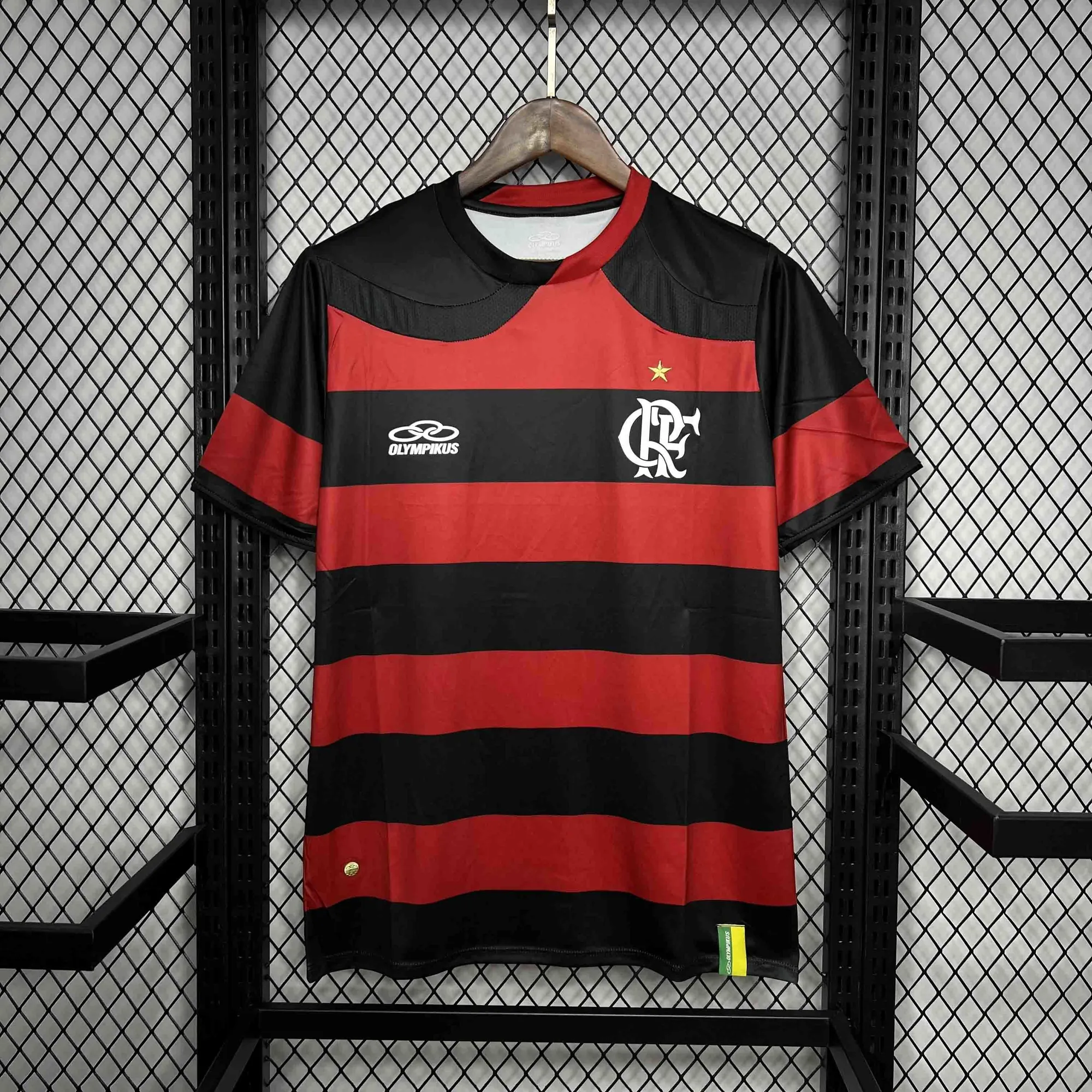 09-10 Flamengo Home Retro Kit Vintage Shirt AAAAJersey Wholesale Yupoo 7