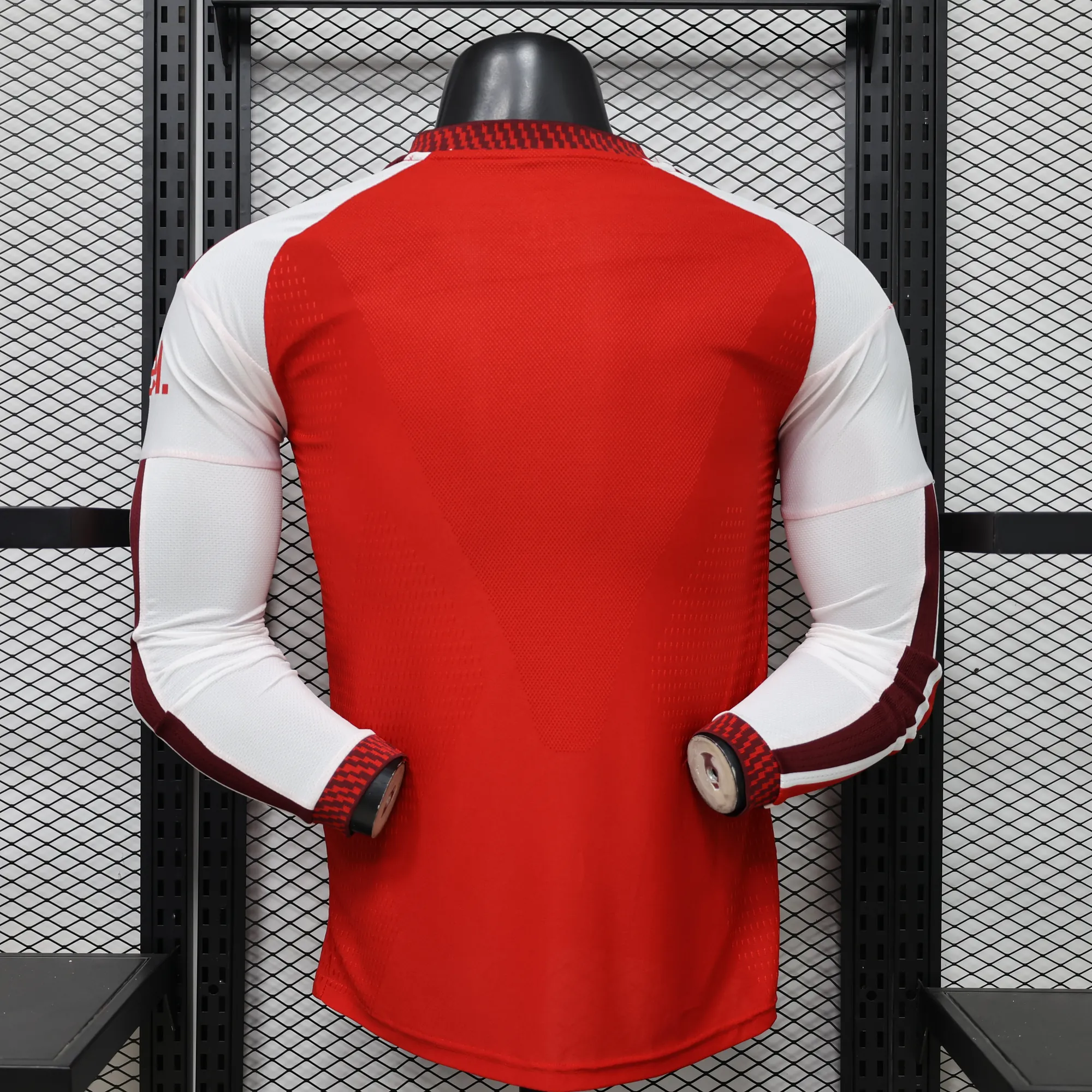26-27 Arsenal Mens Home Red Kit Player Version Soccer Long Sleeve Shirt AAAAJersey Dropship Yupoo 8 8