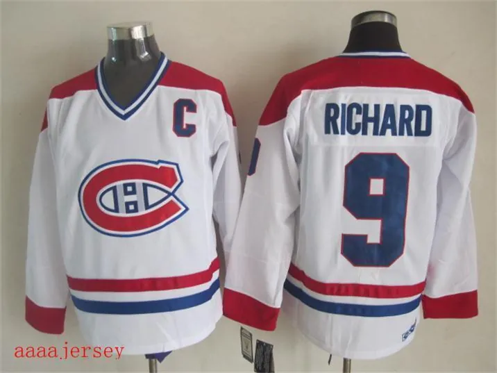 Montreal Canadiens retro ice hockey jersey M-3XL 蒙特利尔加拿大人复古冰球服 2