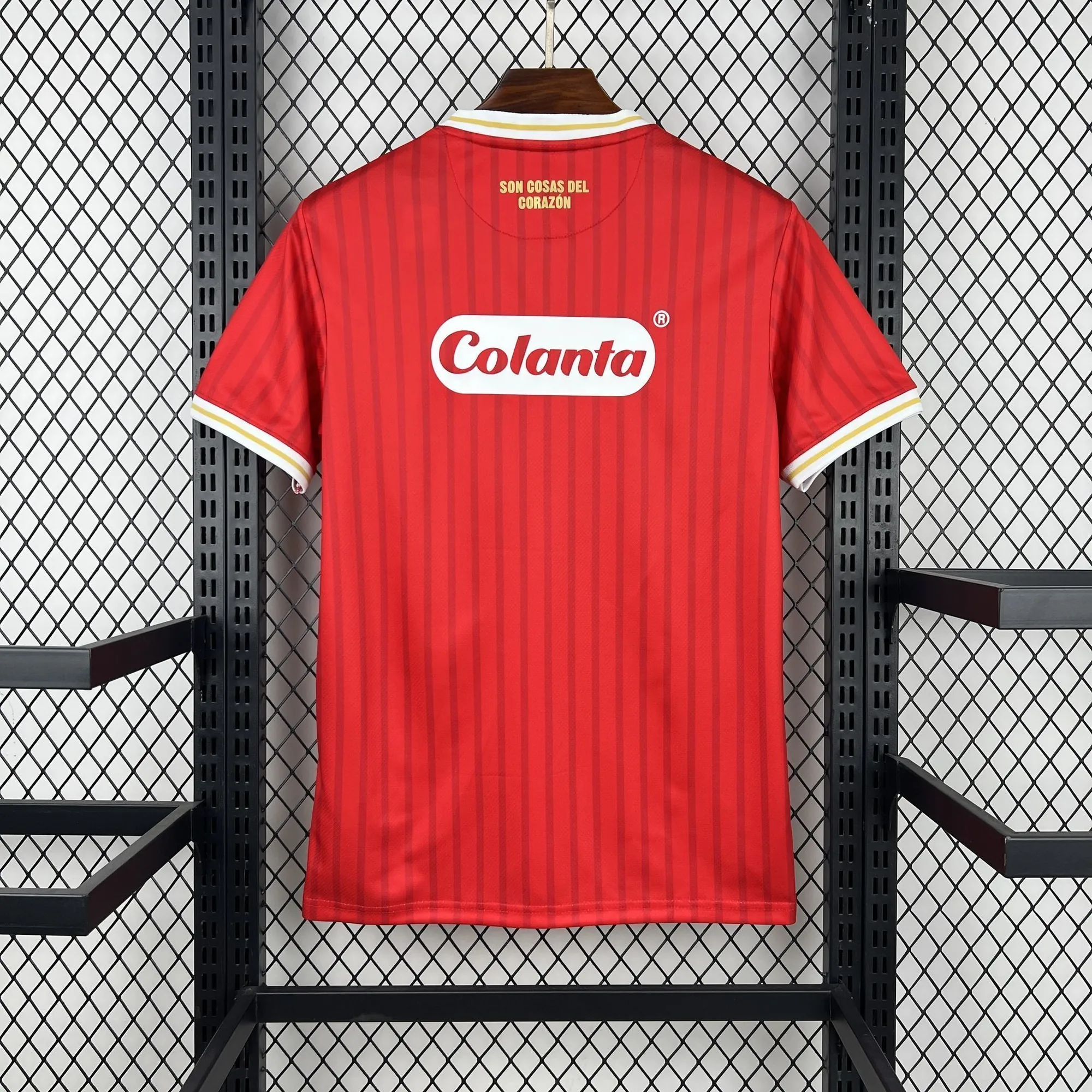 26-27 América de Cali Mens Home Red Kit Soccer T-Shirt AAAAJersey Supply Yupoo 10