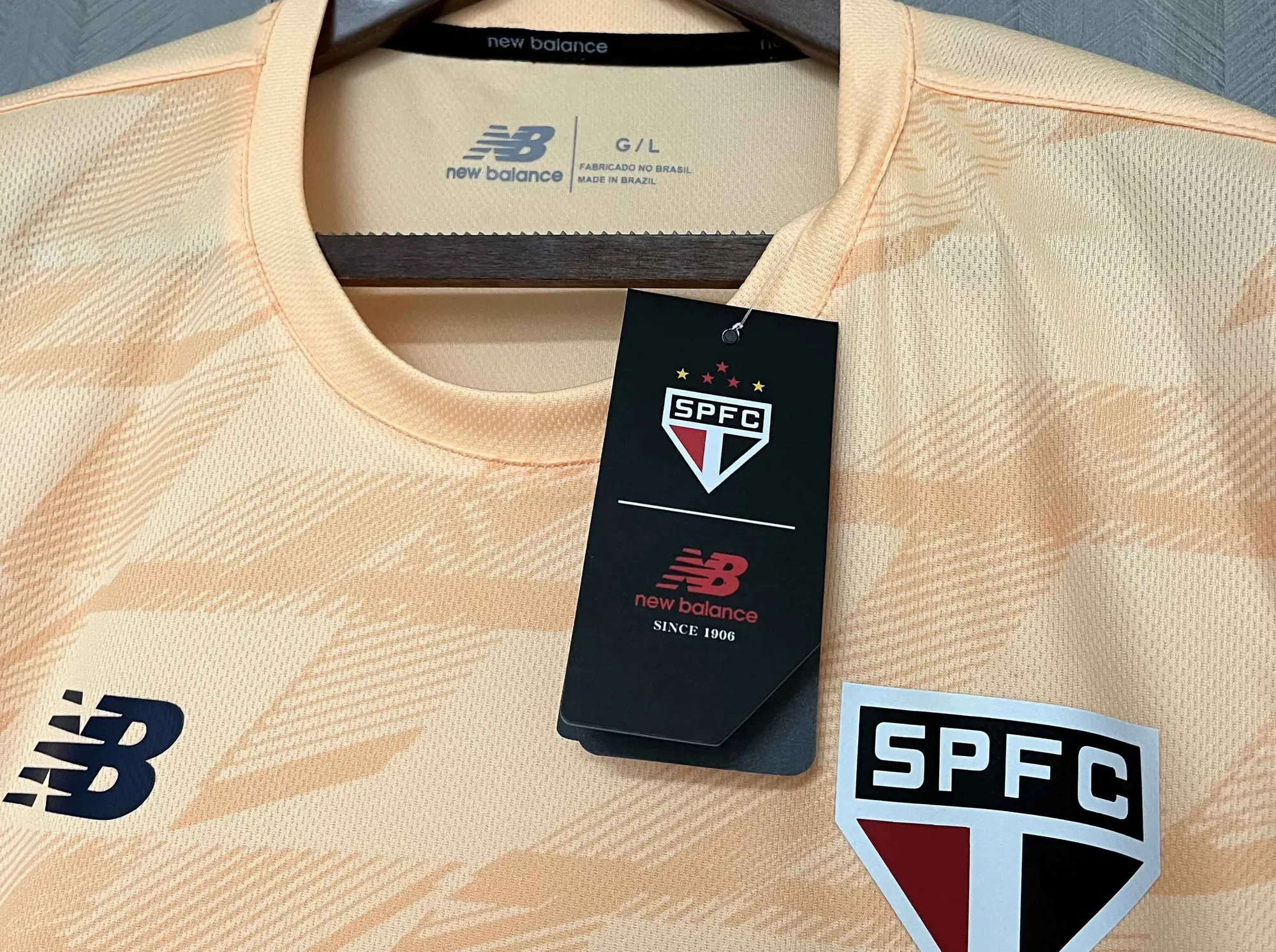 24-25 Sao Paulo Yellow Training Kit Football AAAAJersey Supplier 4