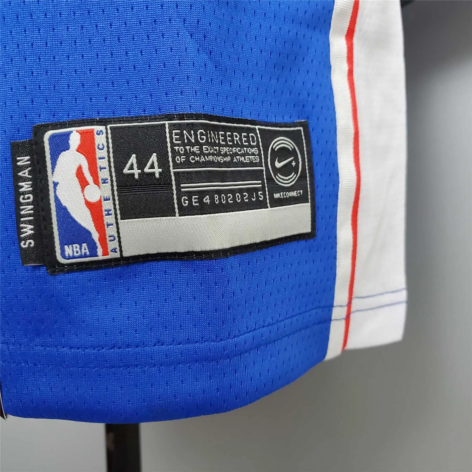 Iverson #3 Detroit Pistons blue 1