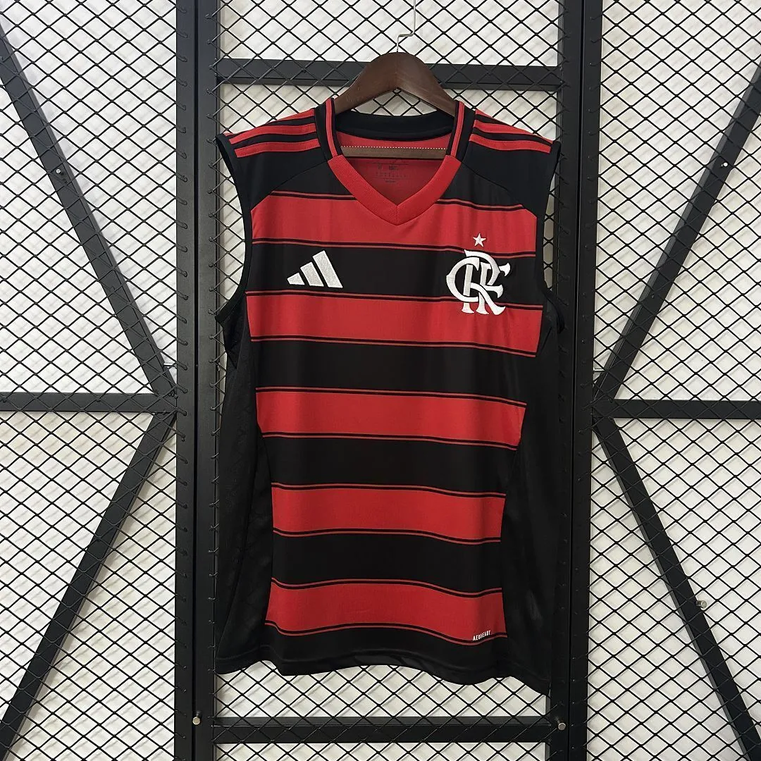 25-26 Flamengo Home Vest Soccer Shirt AAAAJersey Dropship Yupoo 7