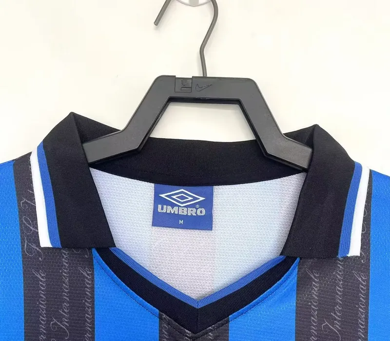 97-98 Inter Milan Home Retro Kit Long Sleeve Shirt Soccer AAAAJersey Yupoo 3