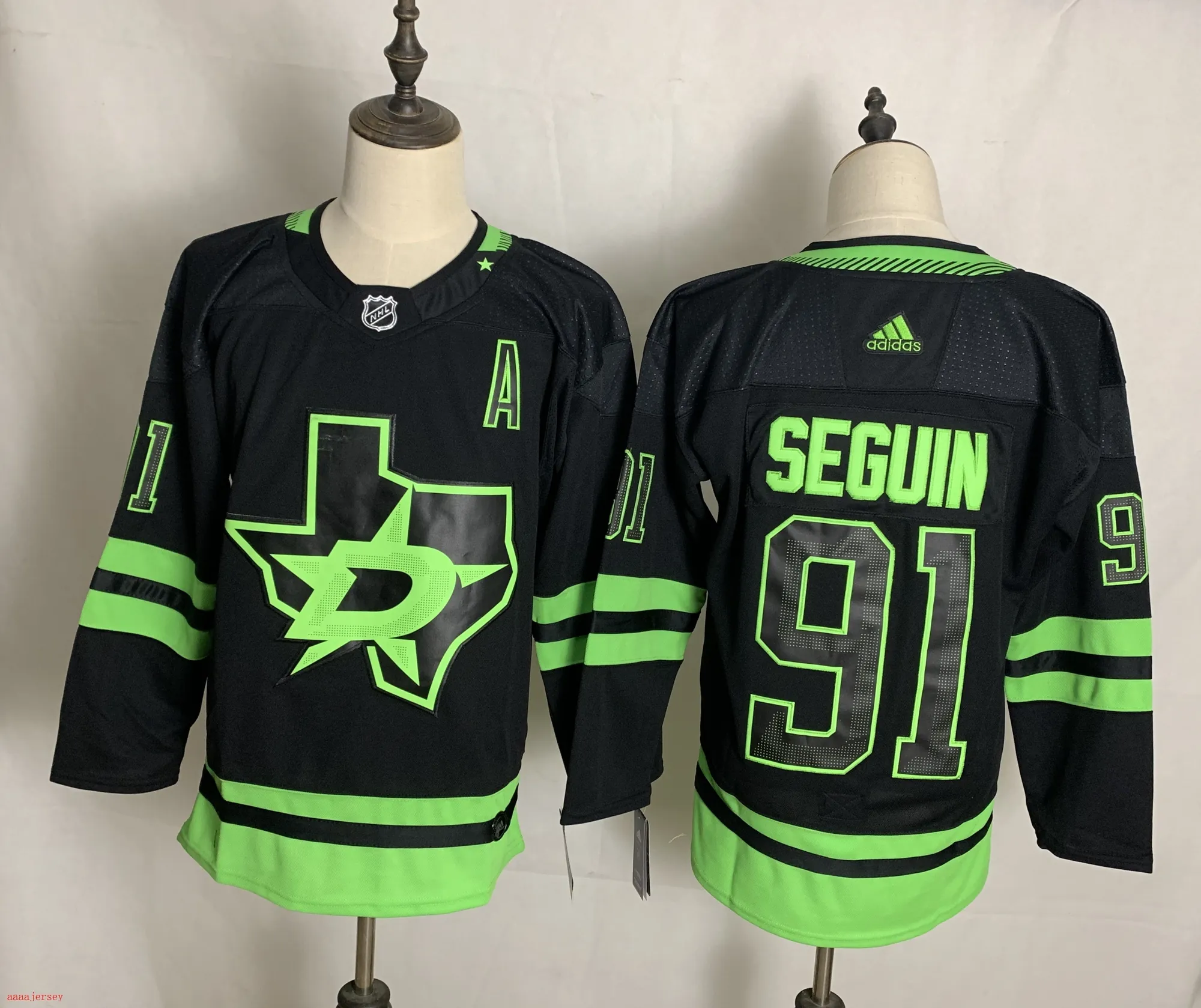 Dallas Stars ice hockey jersey M-3XL 达拉斯星队冰球服 4
