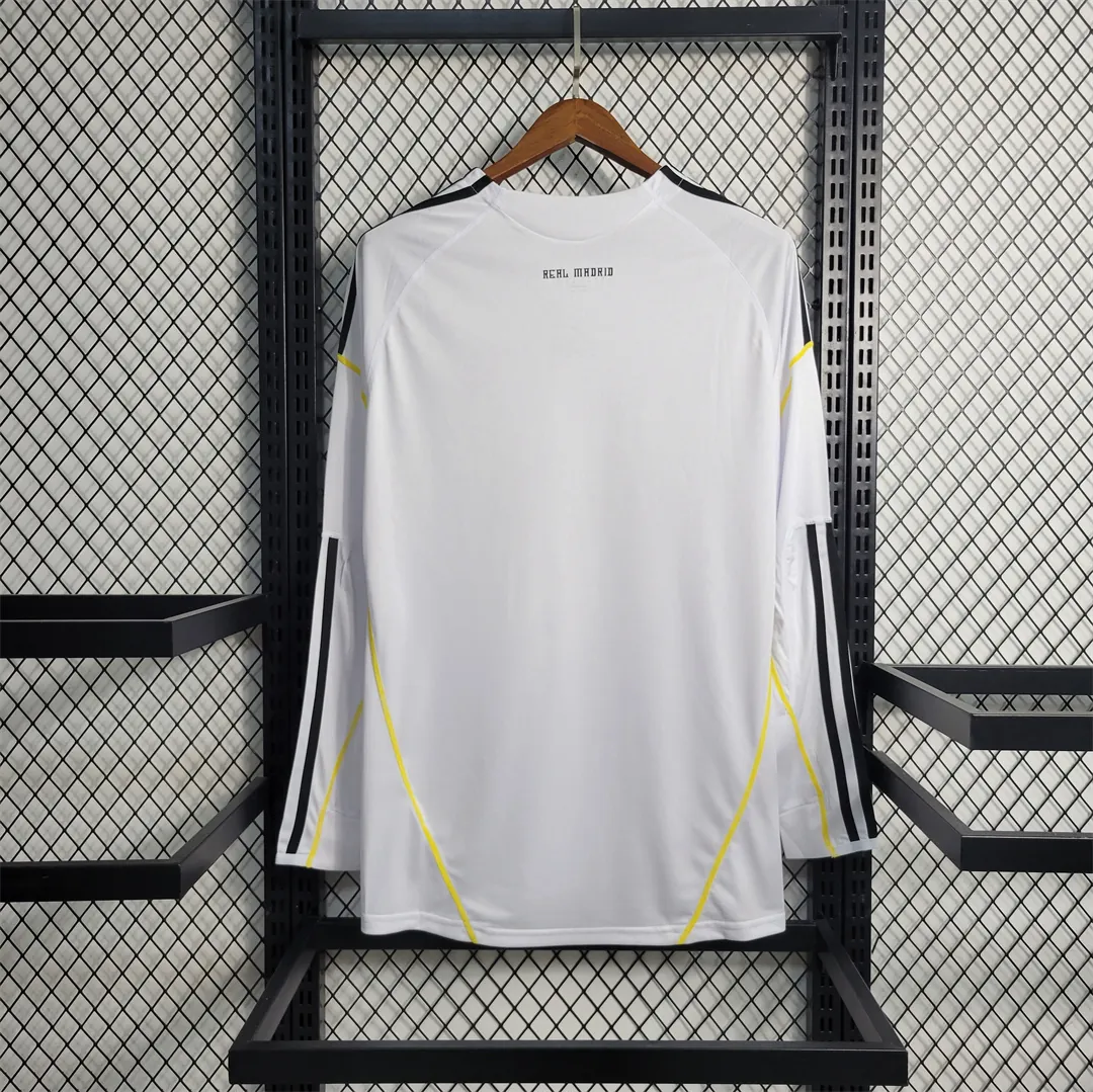 09-10 Real Madrid home Long Sleeve 7
