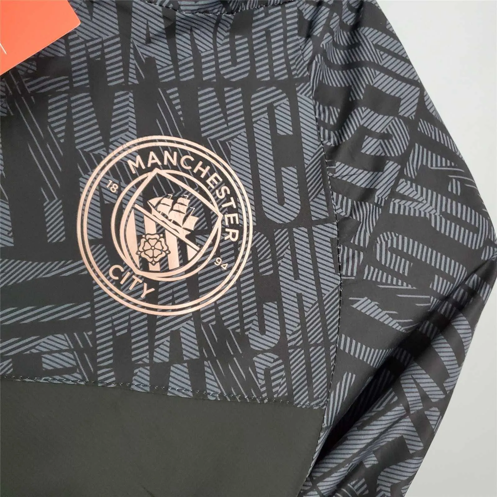 21-22 Manchester City Black Windbreaker 4
