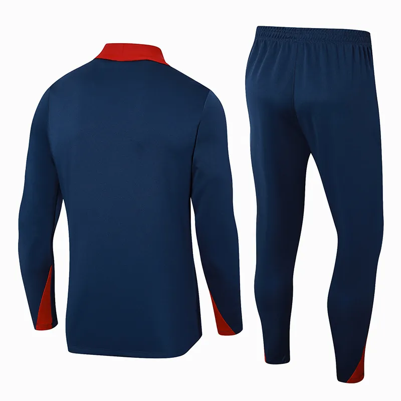 2024 England Long Sleeve Training Suit Football Shirts 2