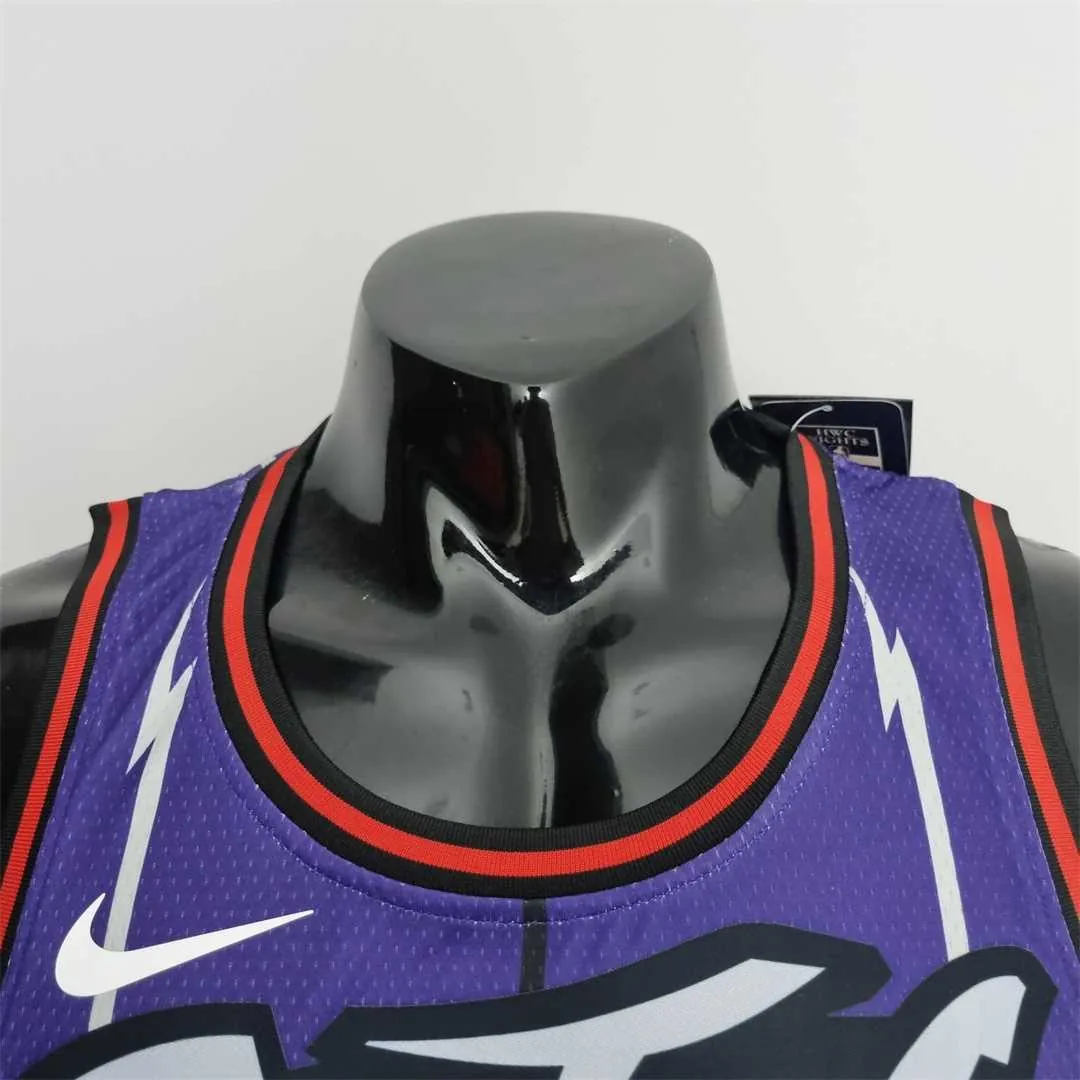 Toronto Raptors VANVLEET#23 Purple NBA Jersey 1