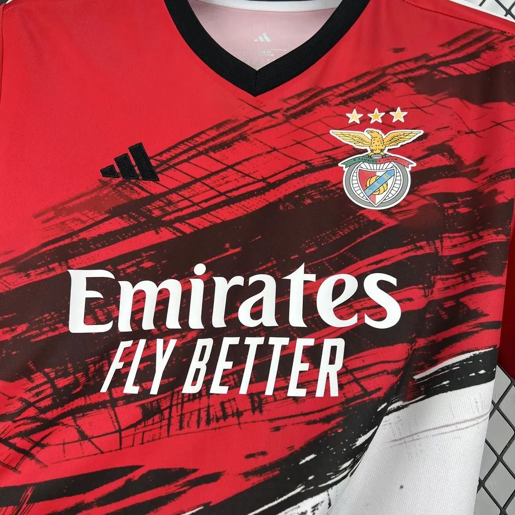26-27 Benfica Mens Pre-Match Kit Football T-Shirt AAAAJersey Supply Yupoo 7 3