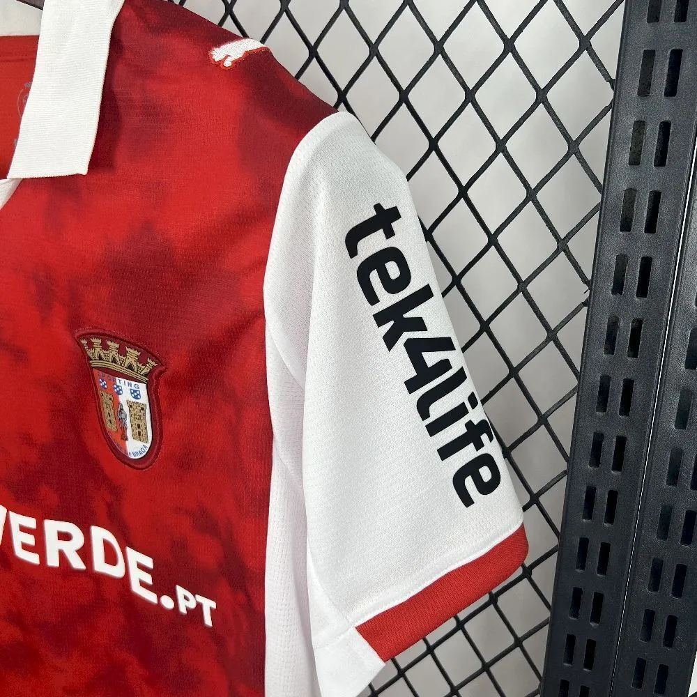 25-26 Braga Home Kit Shirt Soccer Uniforms Soccer AAAAJersey Supply Yupoo 2