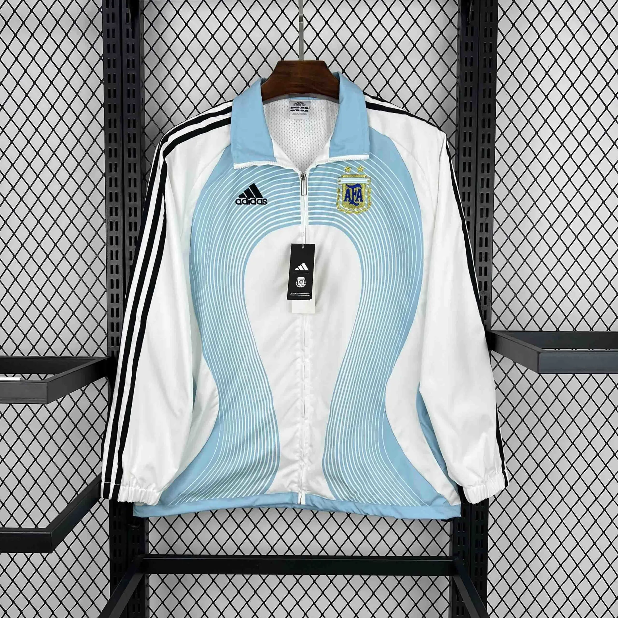 2025 Argentina White Blue Windbreaker Jacket AAAAJersey Supply Yupoo 5