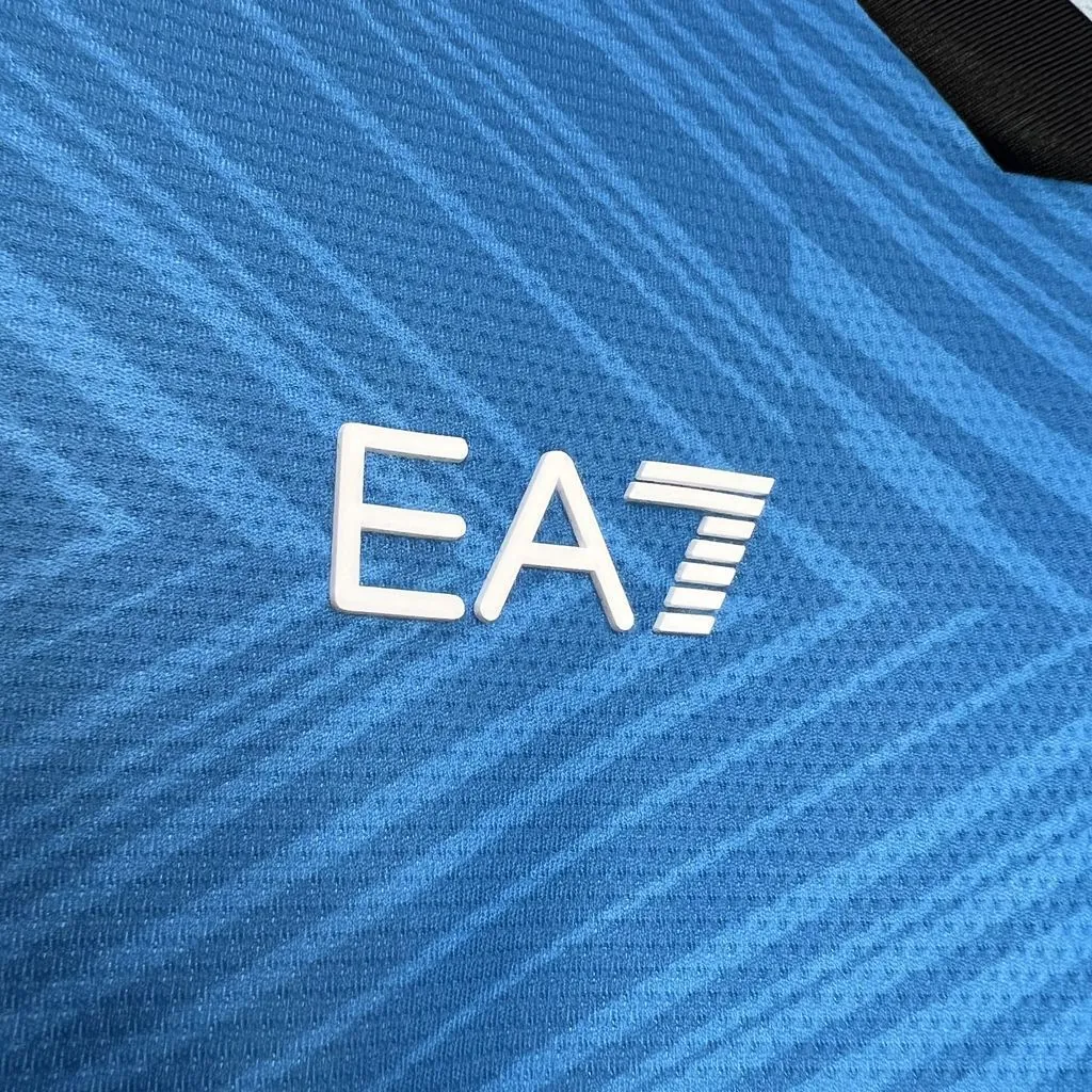 24-25 Napoli Pre-Match Blue Shirt AAAAJersey Supplier Yupoo 3