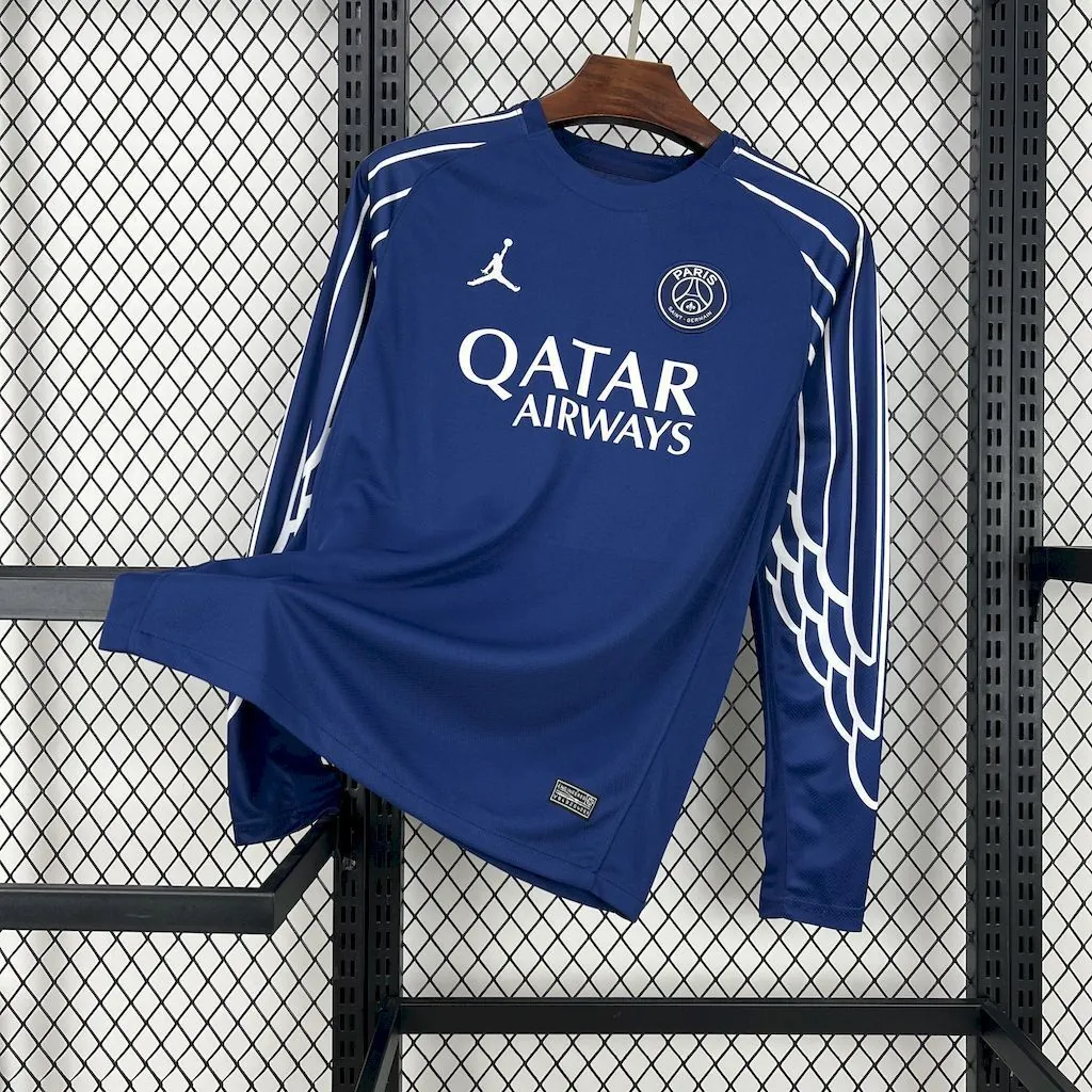 24-25 PSG Fourth Long Sleeve Shirt Football Uniform AAAAJersey Dropship Yupoo 5