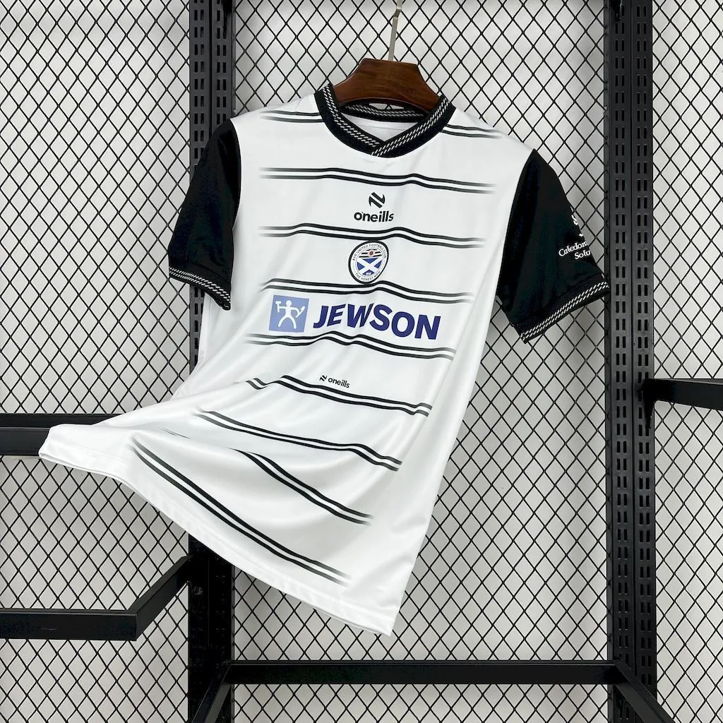 25-26 Ayr United Home Shirt Football Uniform AAAAJersey Wholesale Yupoo 5