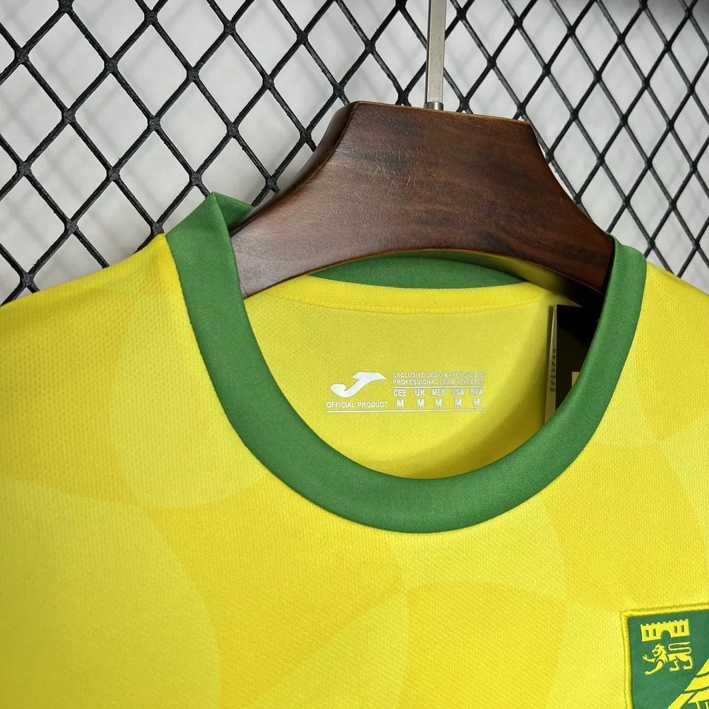 24-25 Norwich City Home Shirt Soccer Uniforms Soccer AAAAJersey Yupoo 1