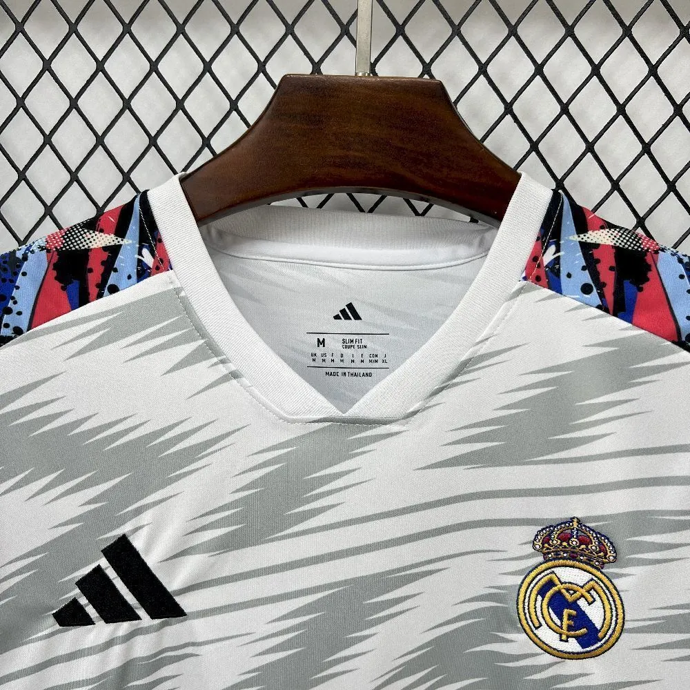 25-26 Real Madrid Pre-Match Soccer T-Shirt AAAAJersey Supply Yupoo-1 4
