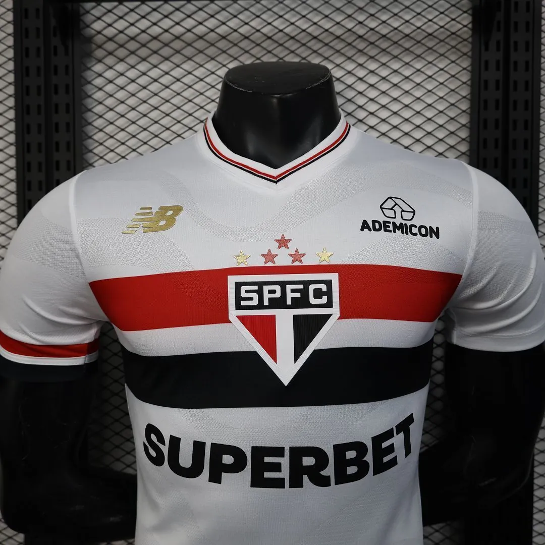25-26 Sao Paulo Home All Sponsors Kit Player Version Shirt AAAAJersey Wholesale Yupoo 5